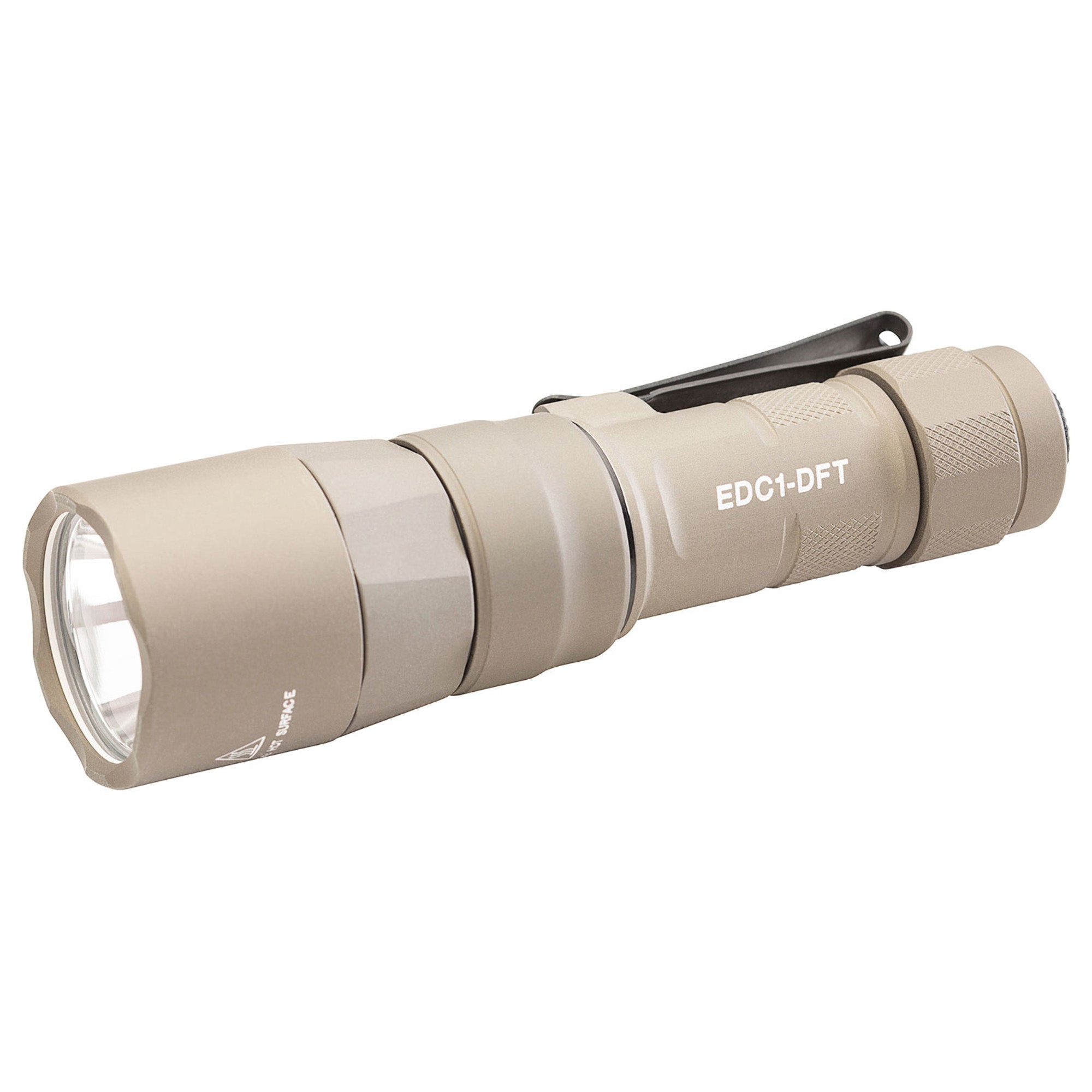 SureFire EDC1-DFT-TN Everyday Carry Turbo Flashlight with Dual Fuel Capability