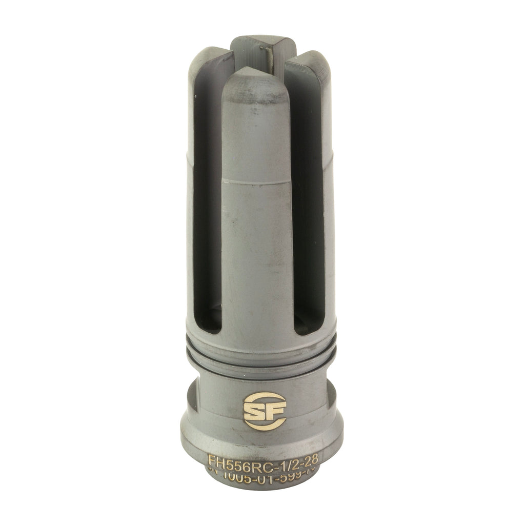 SureFire FH556RC-1/2-28 5.56mm Flash Hider with Four-Tine Design for Muzzle Flash Reduction