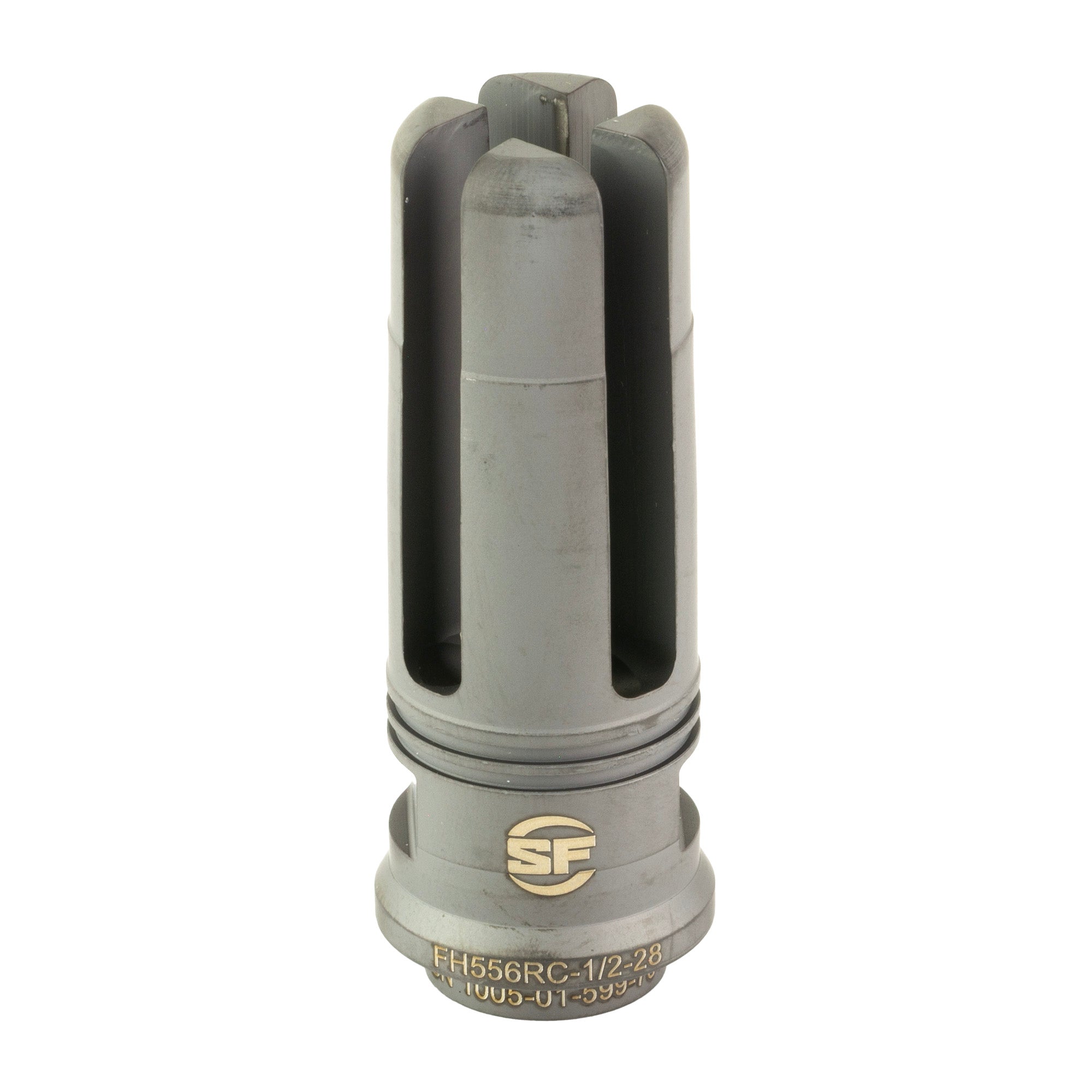 SureFire FH556RC-1/2-28 5.56mm Flash Hider with Four-Tine Design for Muzzle Flash Reduction