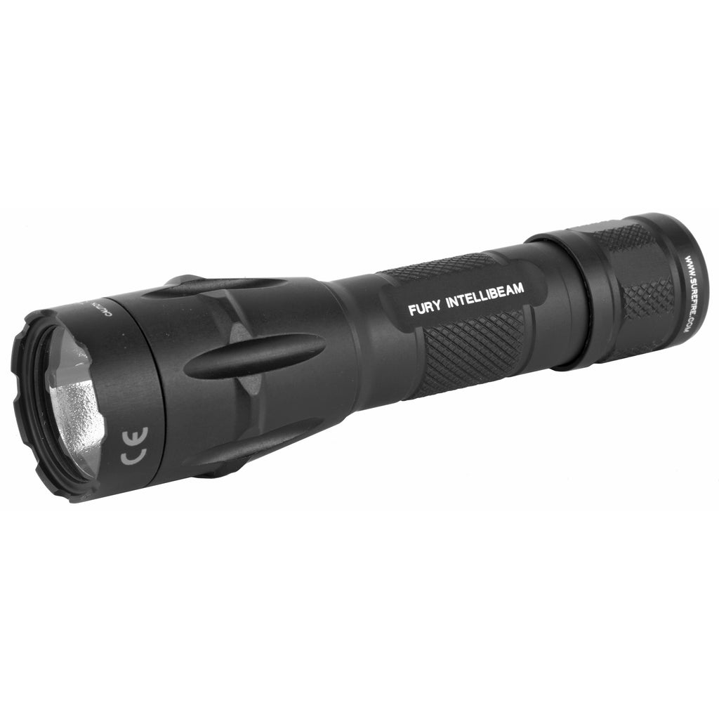 Surefire Fury Dual Fuel IntelliBeam Flashlight – 1,500 Lumens, Black