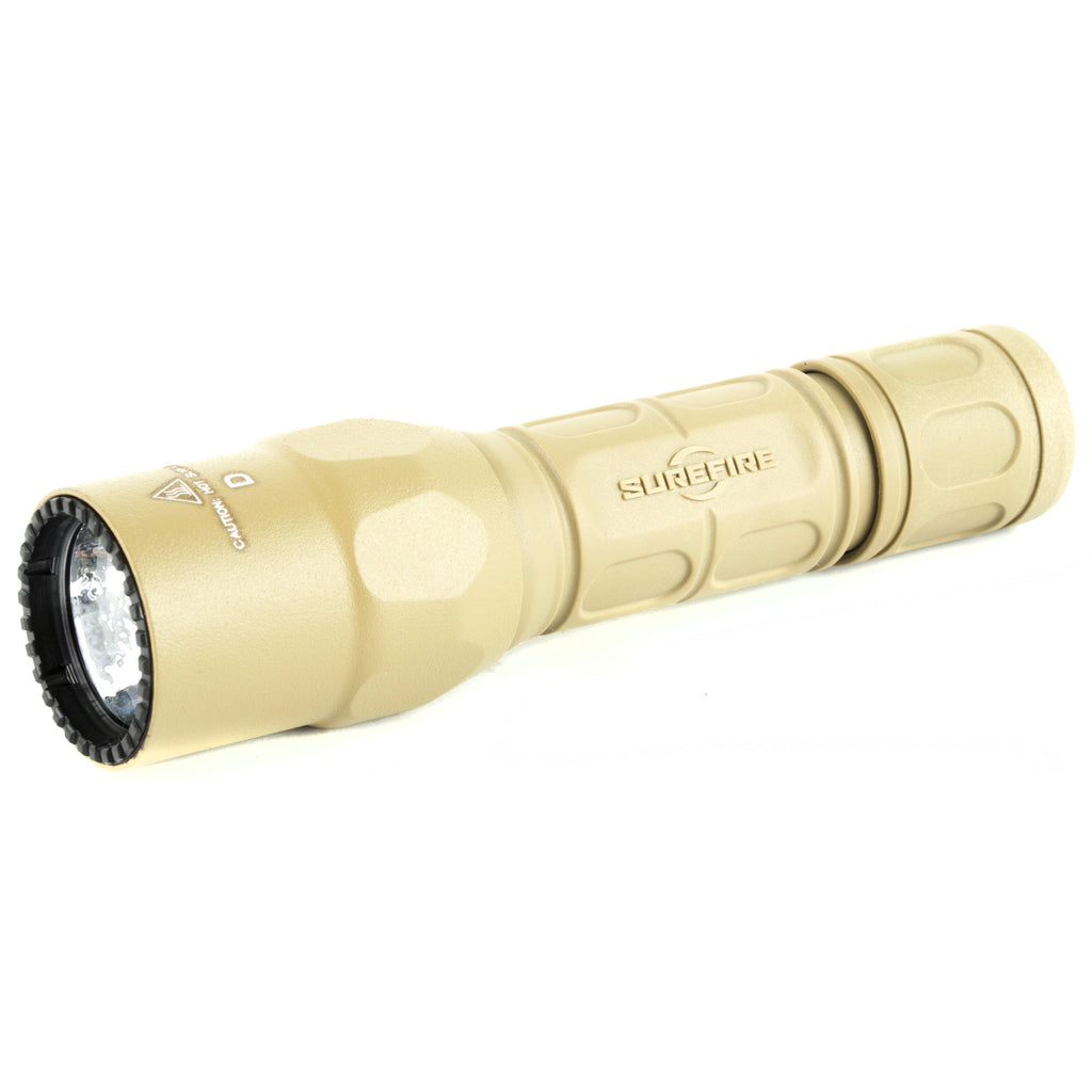Surefire G2X Pro Tan LED Flashlight – 600 Lumens with Dual Output Levels