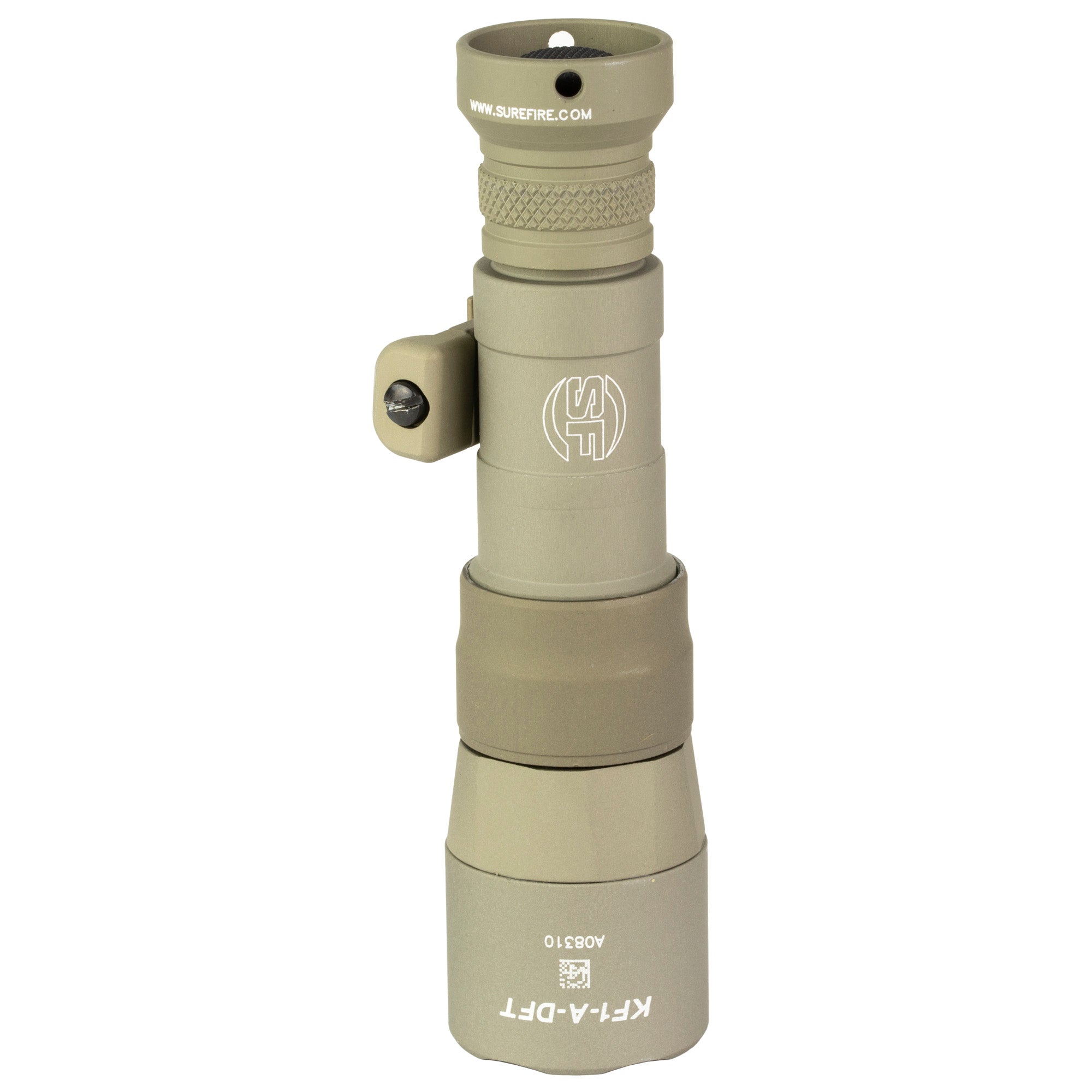 Surefire M340DFT-TN-PRO Scout Light Pro Turbo Mini Weapon Light in Tan