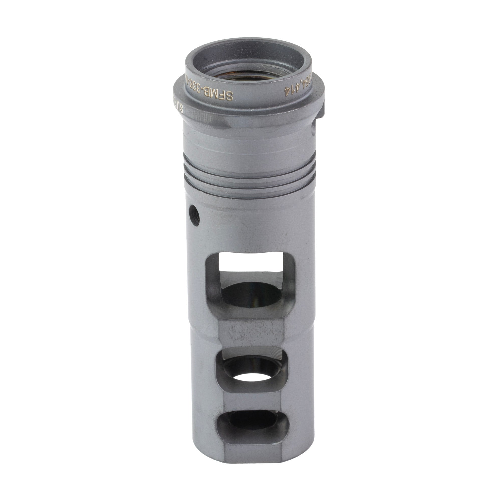 Surefire SOCOM Muzzle Brake for .338 Lapua, Model SFMB-338-M18X1.5