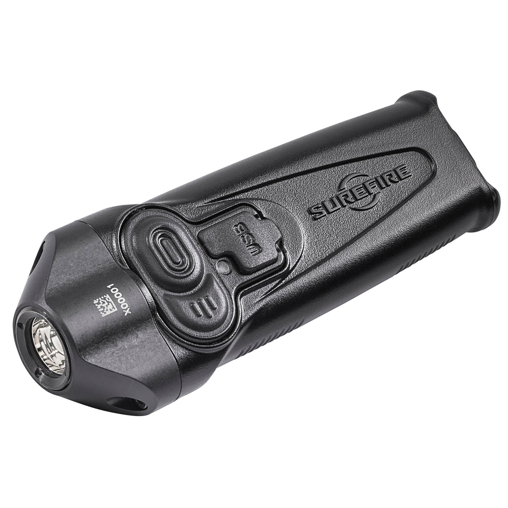 SureFire Stiletto Pocket Light Black – Compact 650 Lumens Rechargeable LED Flashlight