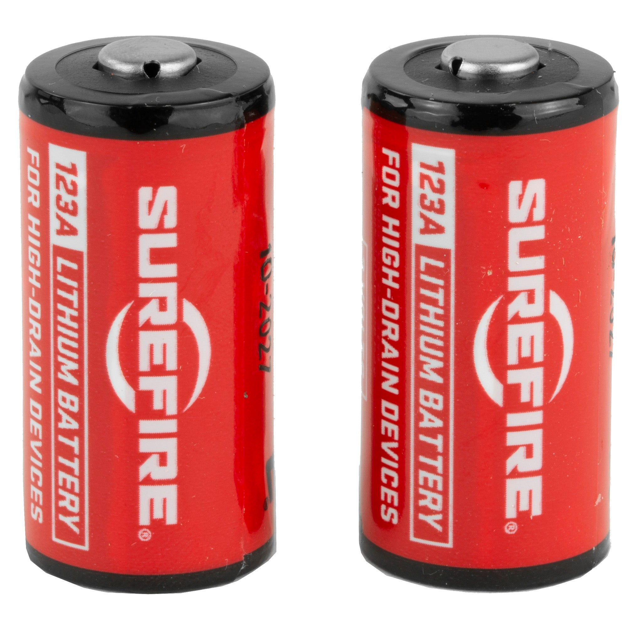 Surefire SF123A Batteries 2-Pack – High-Performance Lithium Power for Flashlights