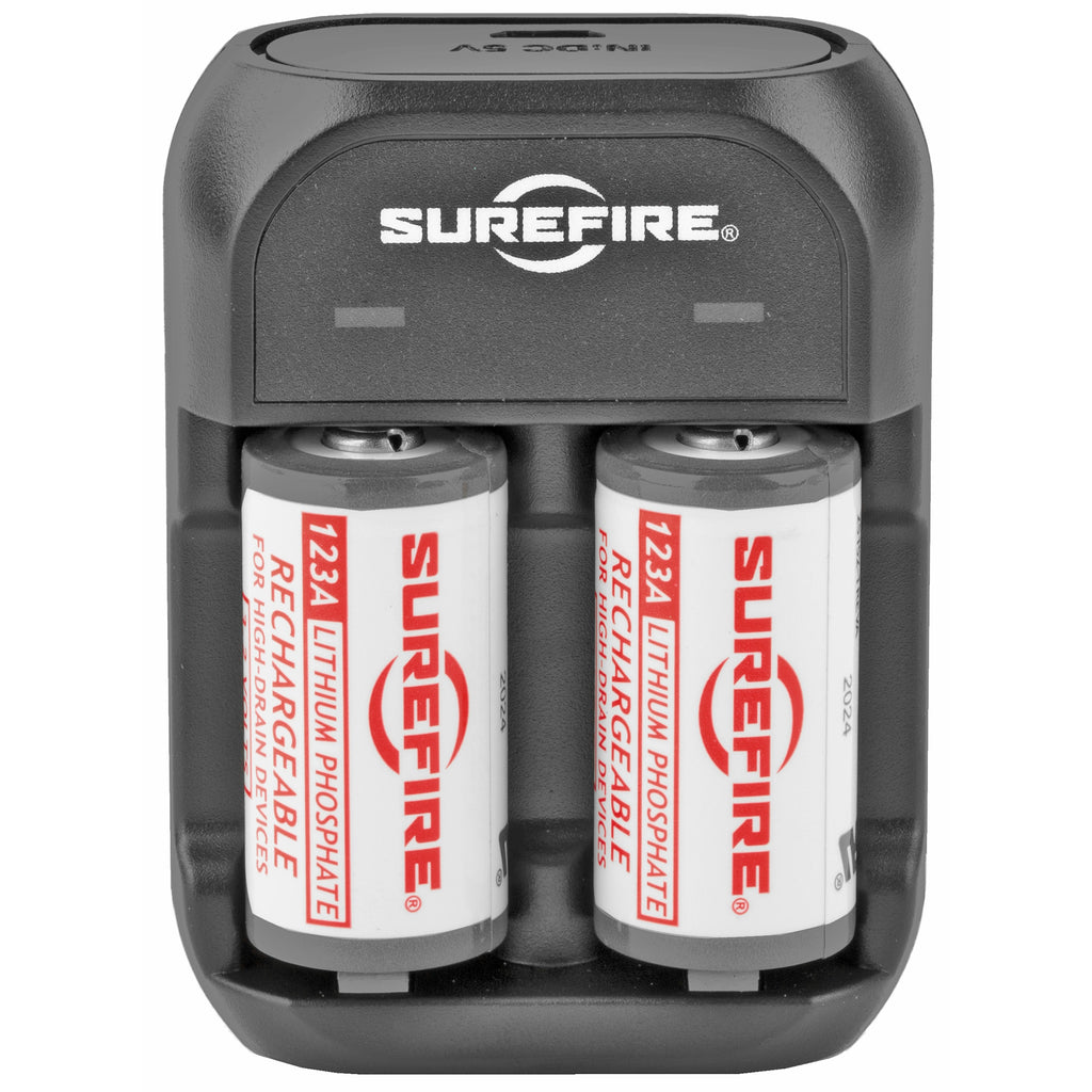 Surefire SFLFP123-KIT Rechargeable 123A Battery Kit for Weapon and Hand-Free Lights