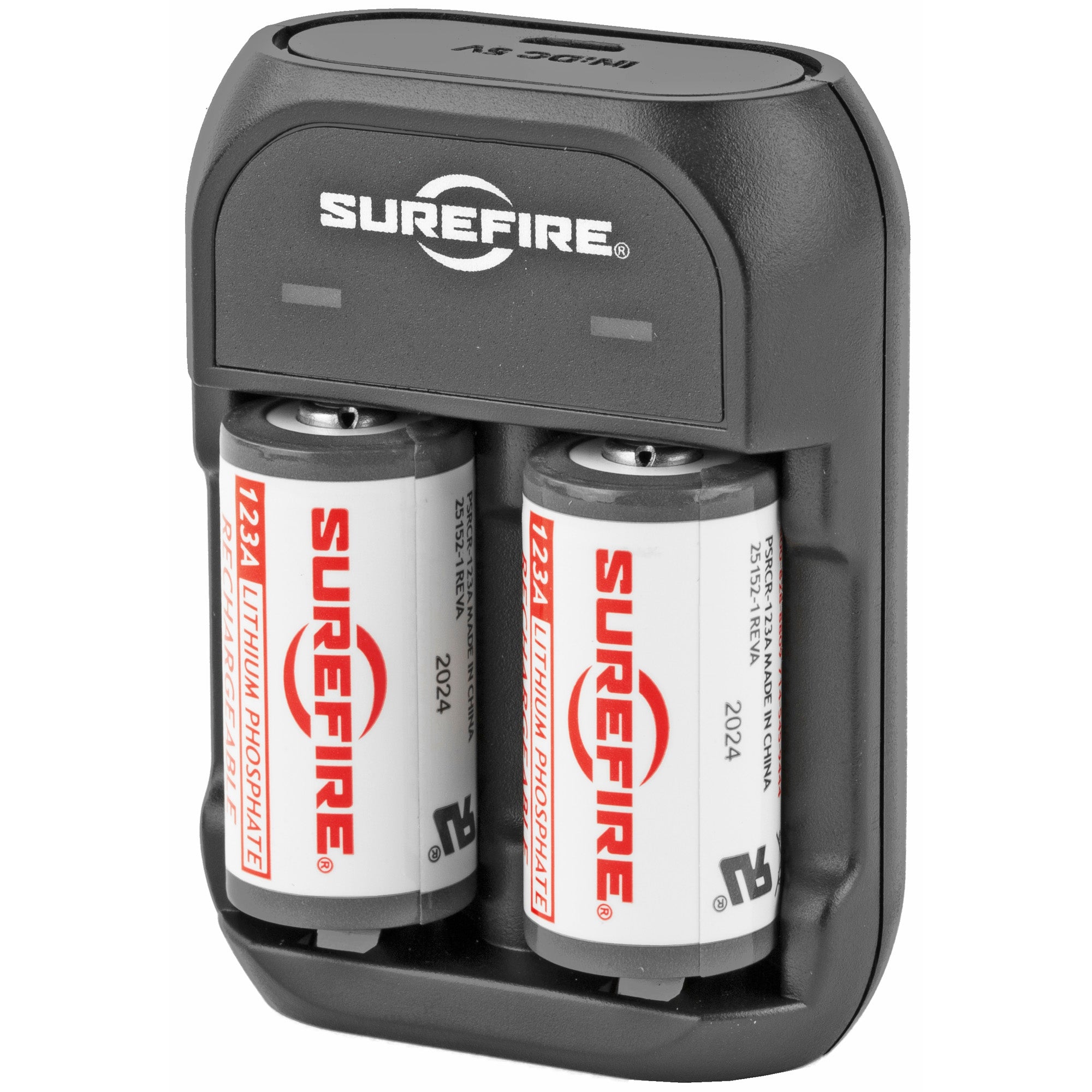 Surefire SFLFP123-KIT Rechargeable 123A Battery Kit for Weapon and Hand-Free Lights