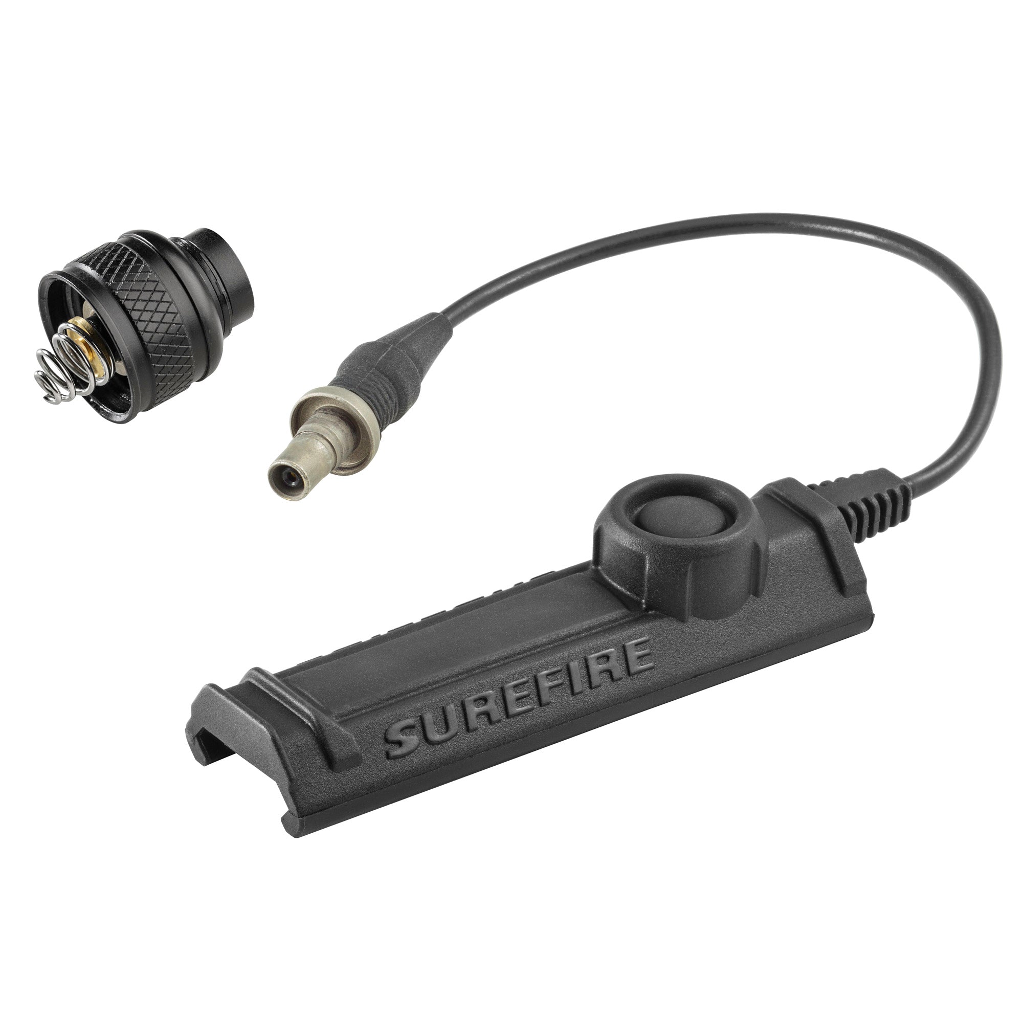 Surefire UE-SR07-BK Rear Cap Assembly for Scout Light Series with Rail Mount Tape Switch