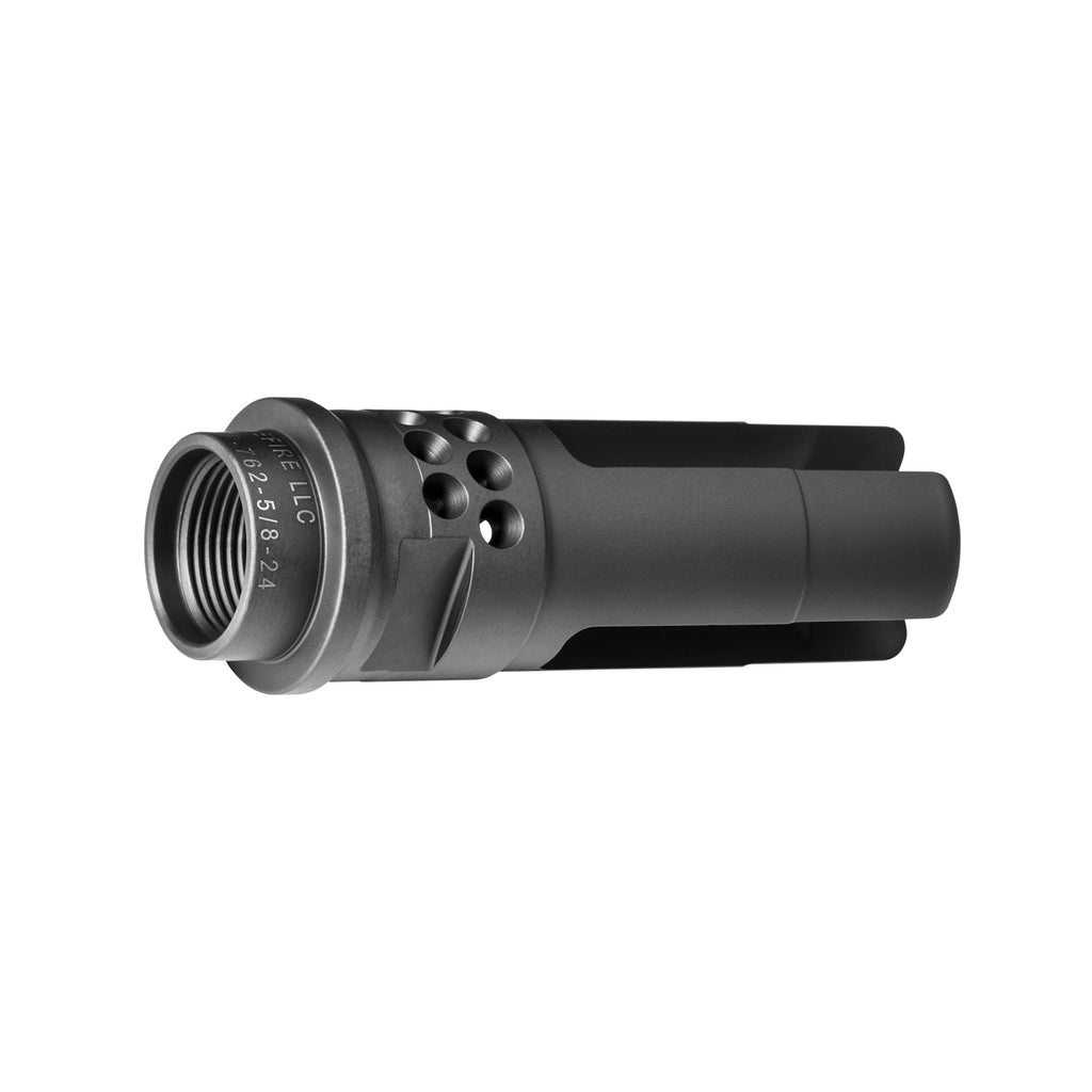 SureFire WARCOMP Flash Hider and Suppressor Adapter for 7.62mm, 5/8x24 Thread