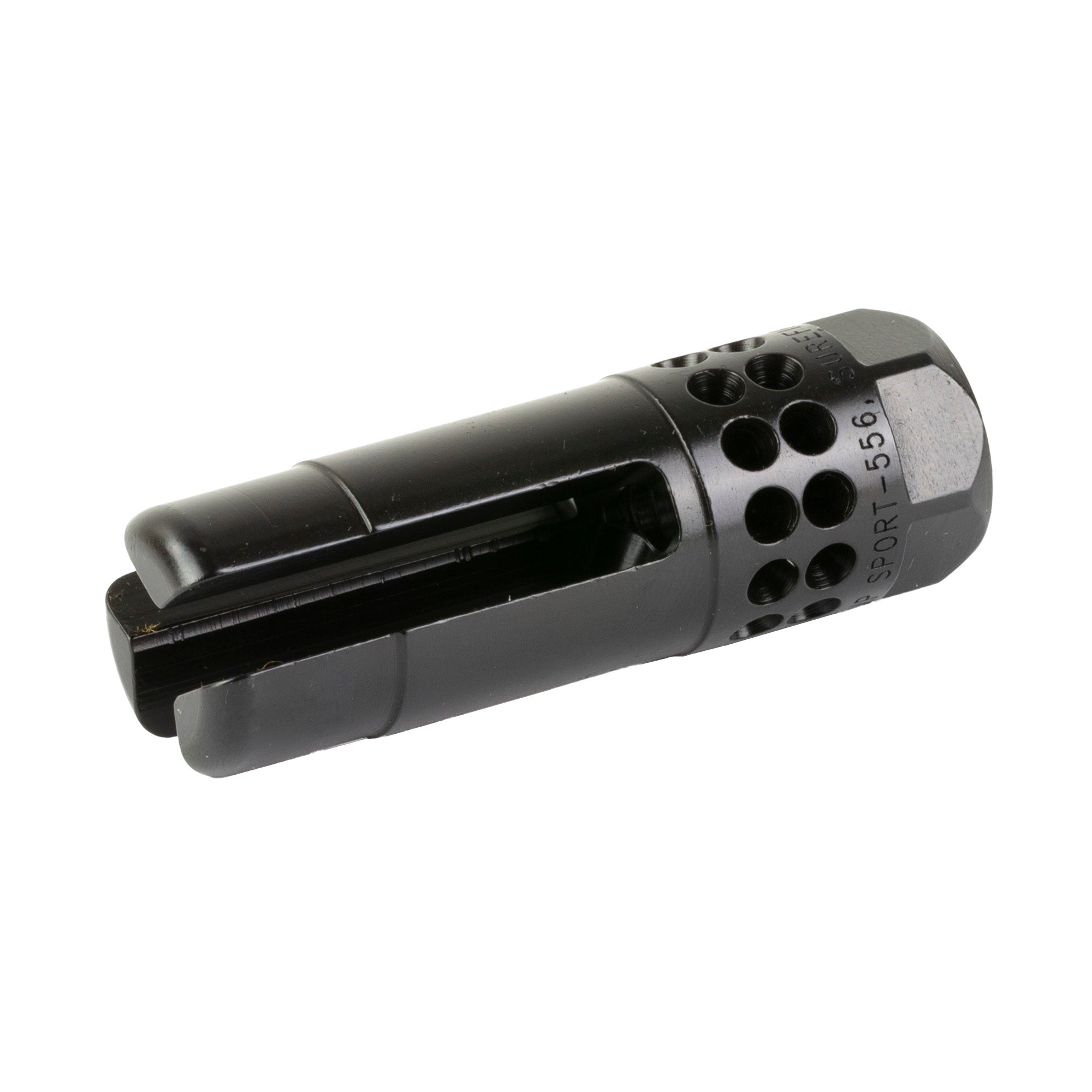 SureFire WARCOMP SPORT 5.56 Flash Hider - 1/2x28 Thread, Black