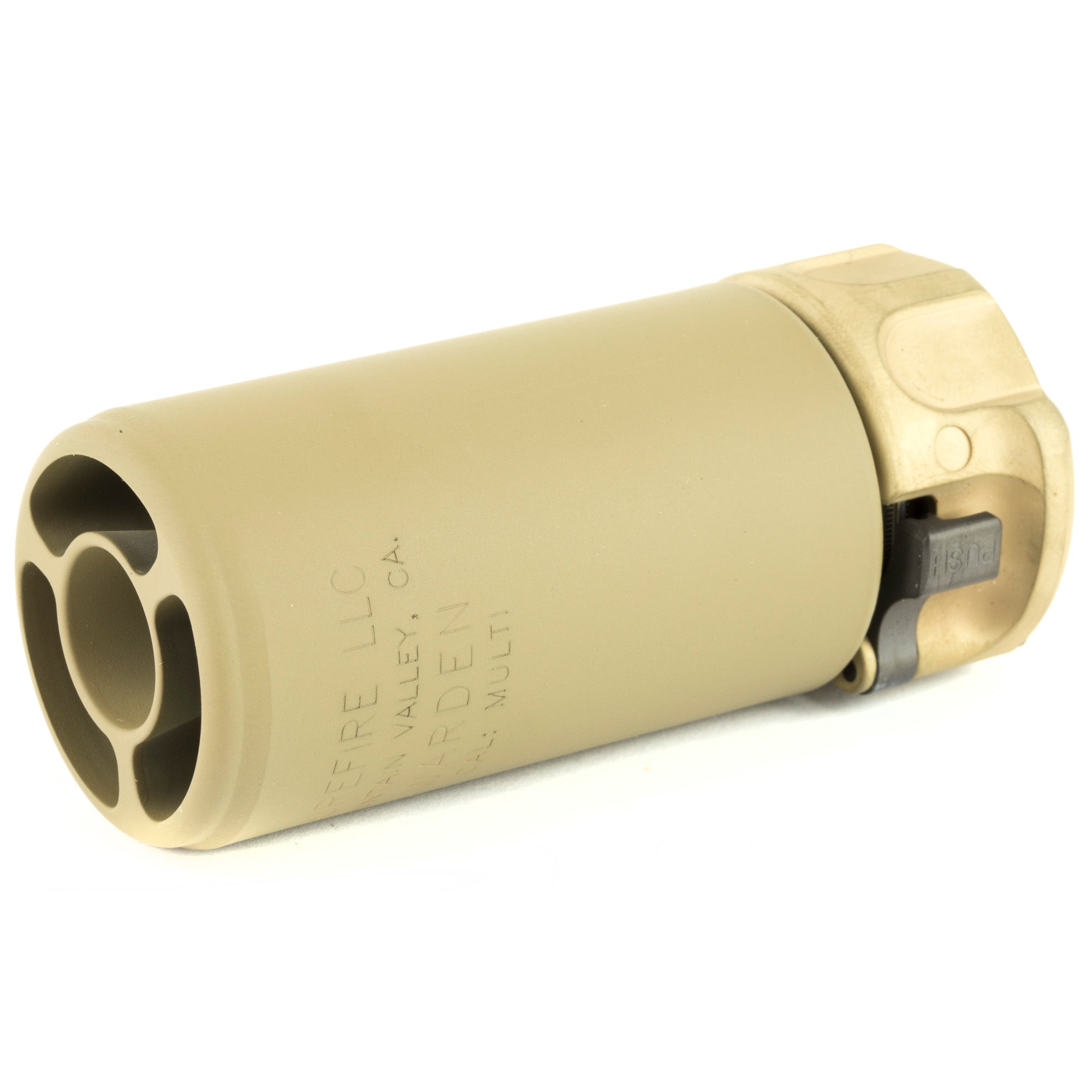 SureFire Warden Blast Regulator for 5.56 & 7.62 mm Firearms – Flat Dark Earth