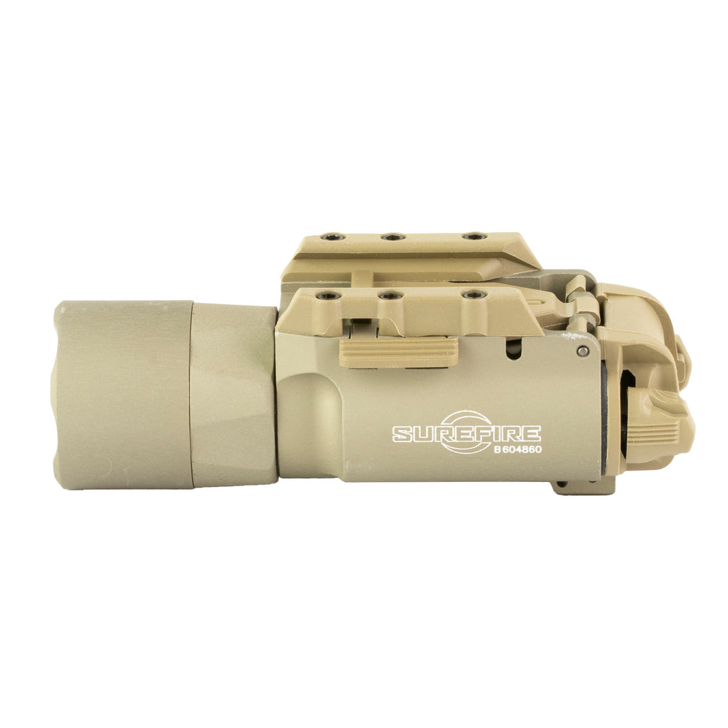 SureFire X300T-A-TN Turbo Series Weapon Light - Tan, 66,000 Candela Brightness