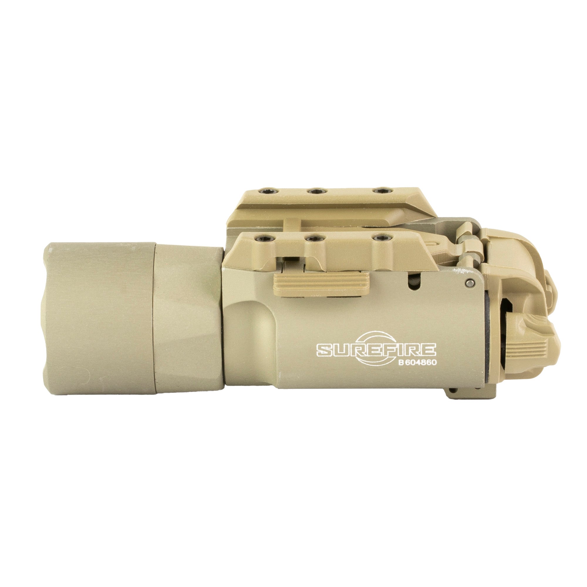 SureFire X300T-A-TN Turbo Series Weapon Light - Tan, 66,000 Candela Brightness