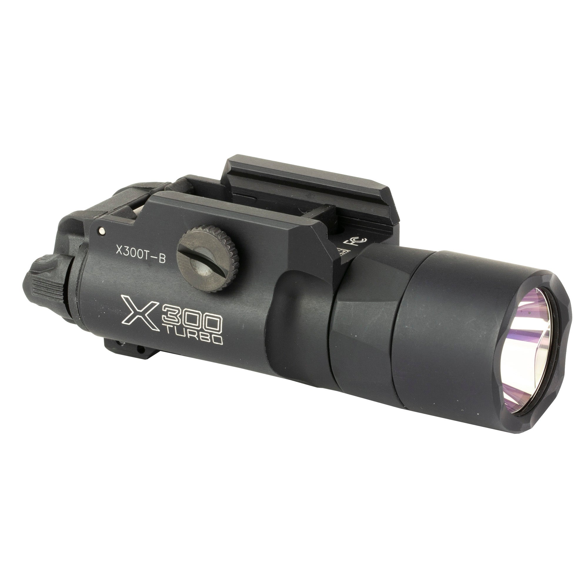SureFire X300T-B Turbo Series Weapon Light – 66,000 Candela, Waterproof, Ambidextrous Switch