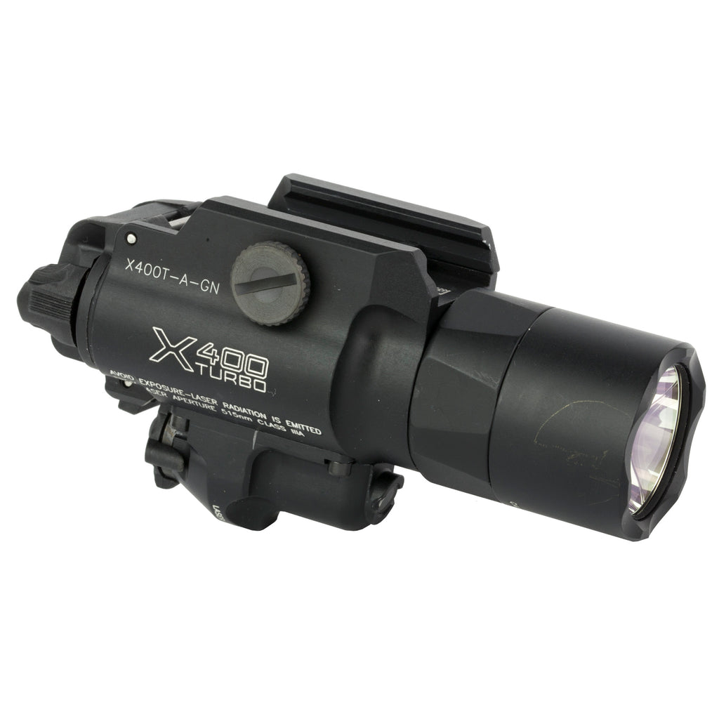 Surefire X400 Turbo Green Laser Weapon Light - Black