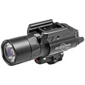 SureFire X400U-A WeaponLight with Laser – 1000 Lumens, Red or Green Laser, Fits Rail-Equipped Pistols and Rifles