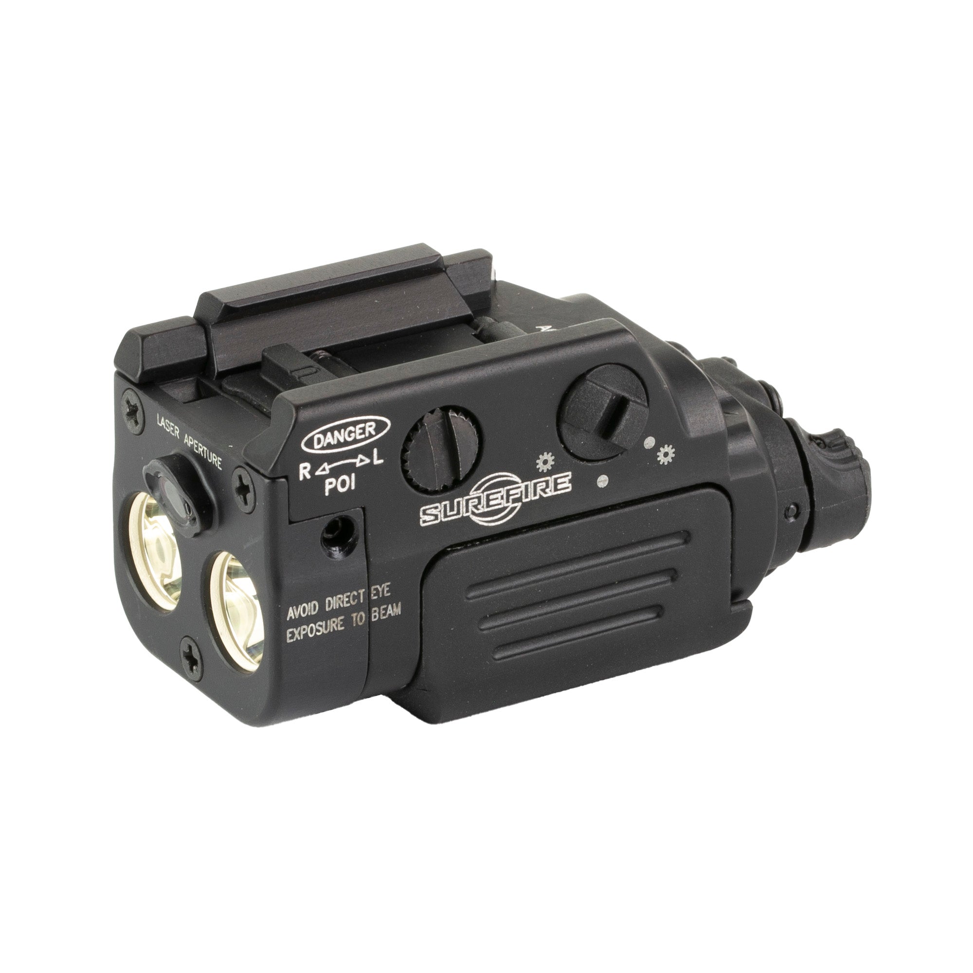 Surefire XR2 Weaponlight with Red Laser – 600 Lumens, Rechargeable Battery, Black