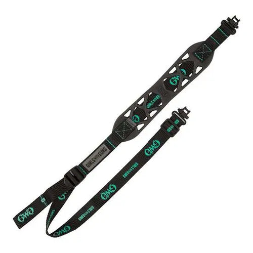 Allen Girls with Guns Black Label Rifle Sling (Part #8274) – Adjustable Rubber Rifle Sling with Swivels