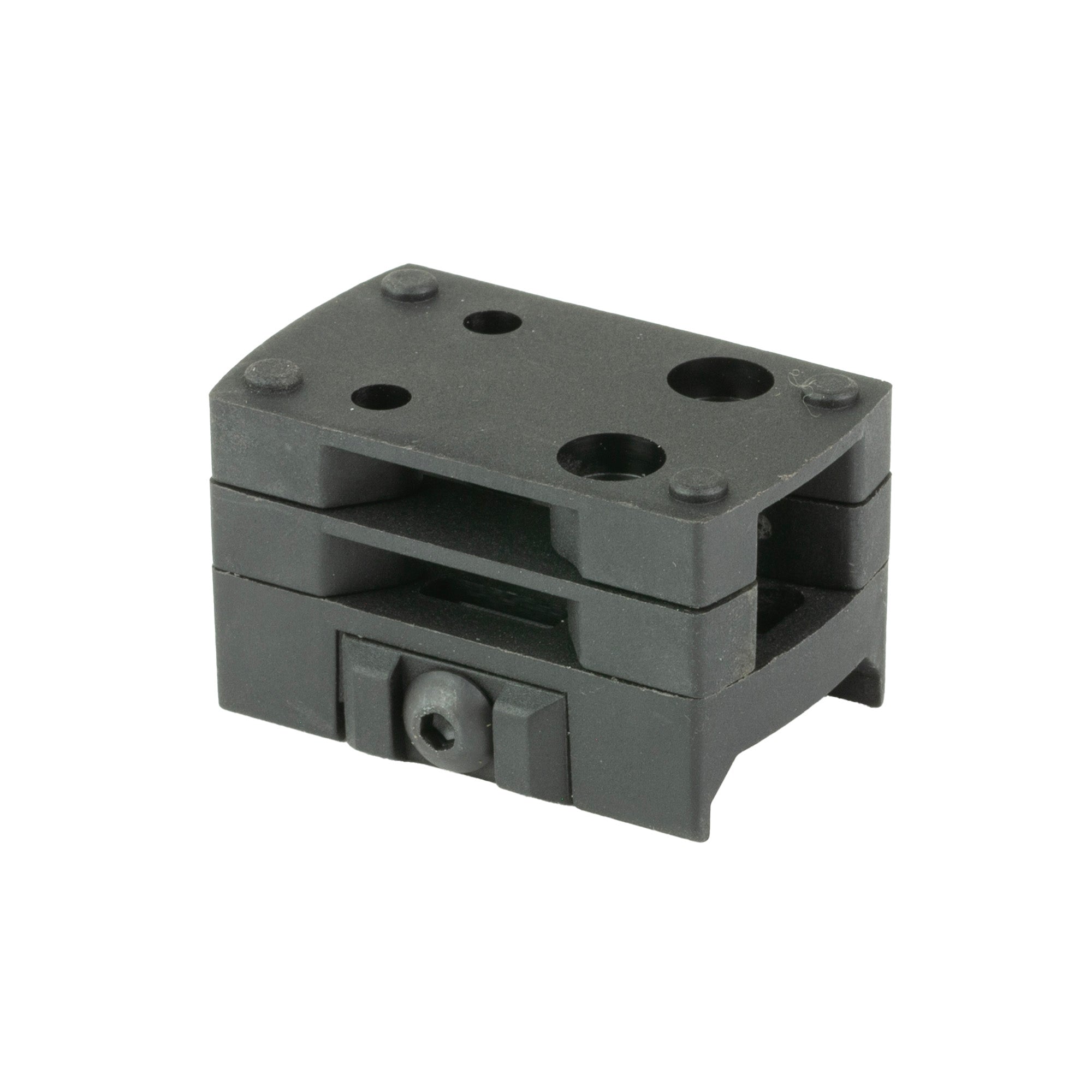 Shield Sights Picatinny/Weaver Mount with Triple Height Spacers - Model MNT-PICA-POL-SMS-RMS