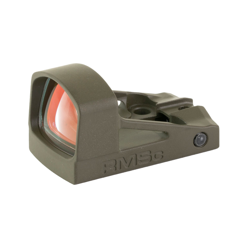 Shield Sights RMSc 4 MOA Glass Edition Red Dot Reflex Sight in Olive Drab Green