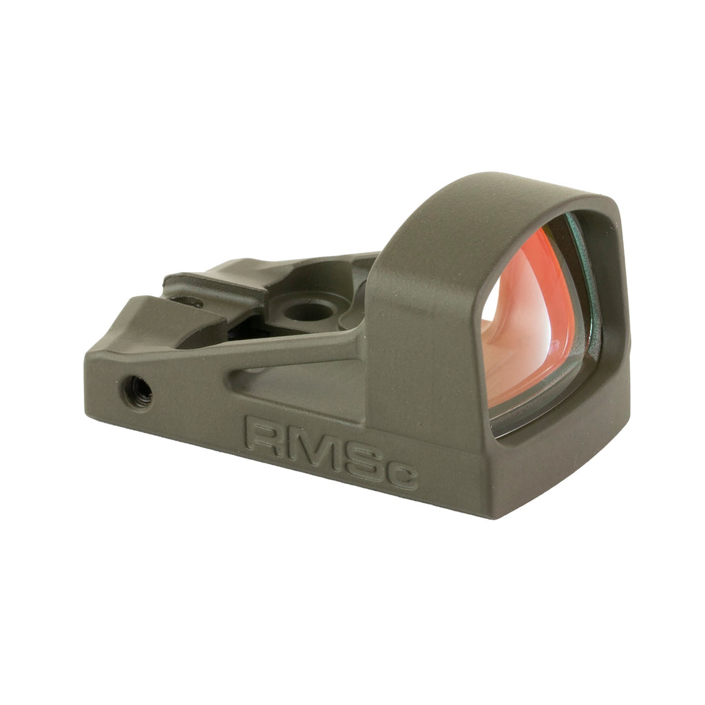 Shield Sights RMSc 4 MOA Glass Edition Red Dot Reflex Sight in Olive Drab Green