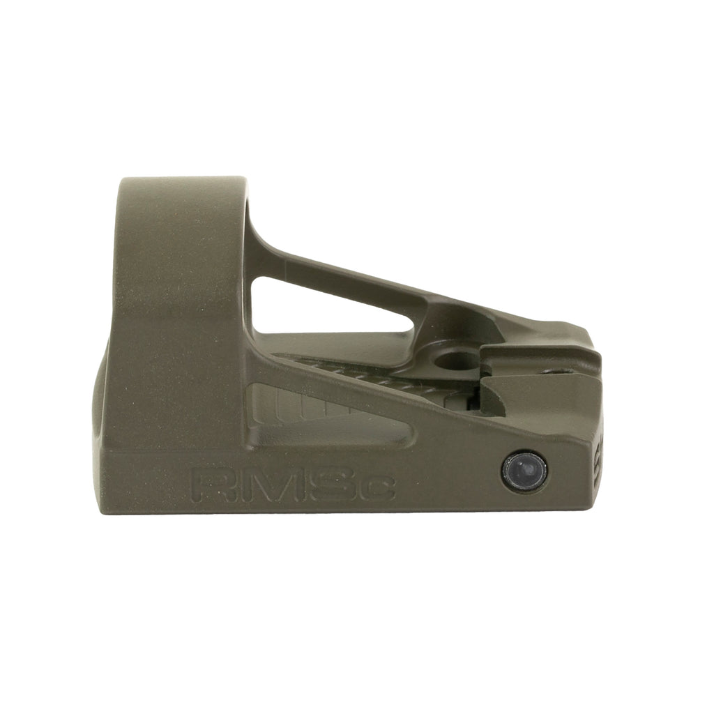 Shield Sights RMSc 4 MOA Glass Edition Red Dot Reflex Sight in Olive Drab Green