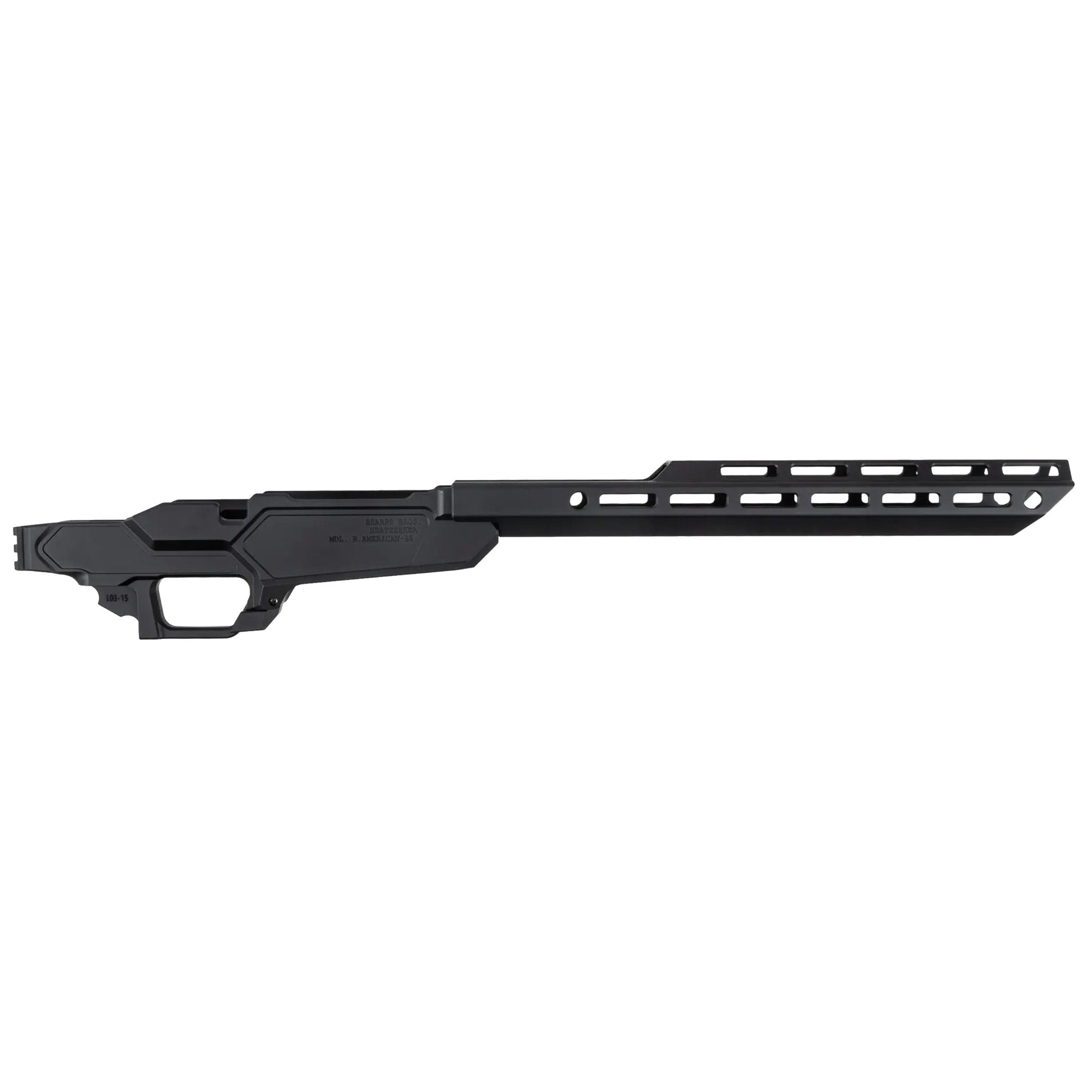 Sharps Bros. Heatseeker Chassis for Bolt Action Rifles - Black