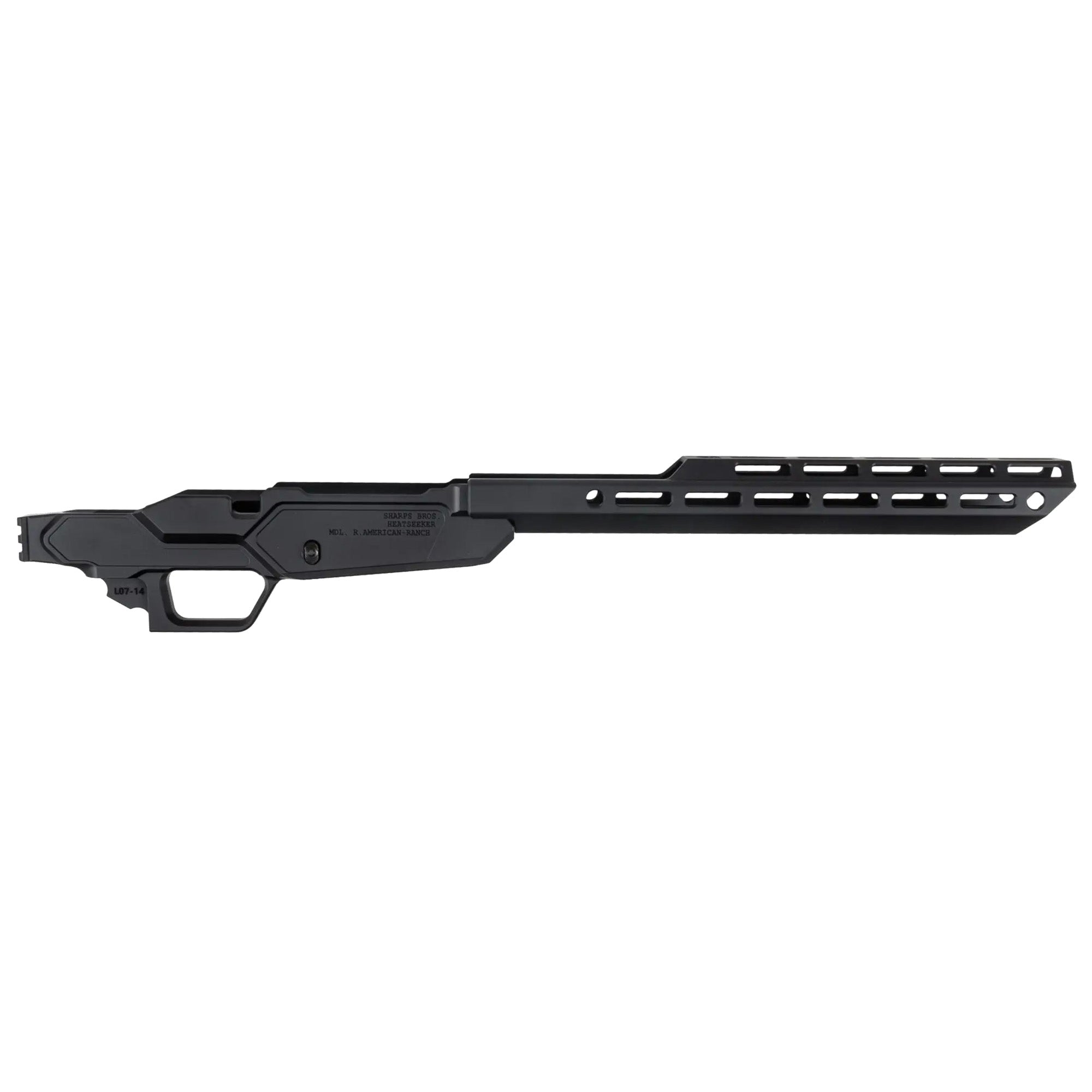 Sharps Bros. Heatseeker Chassis for Bolt Action Rifles - Black