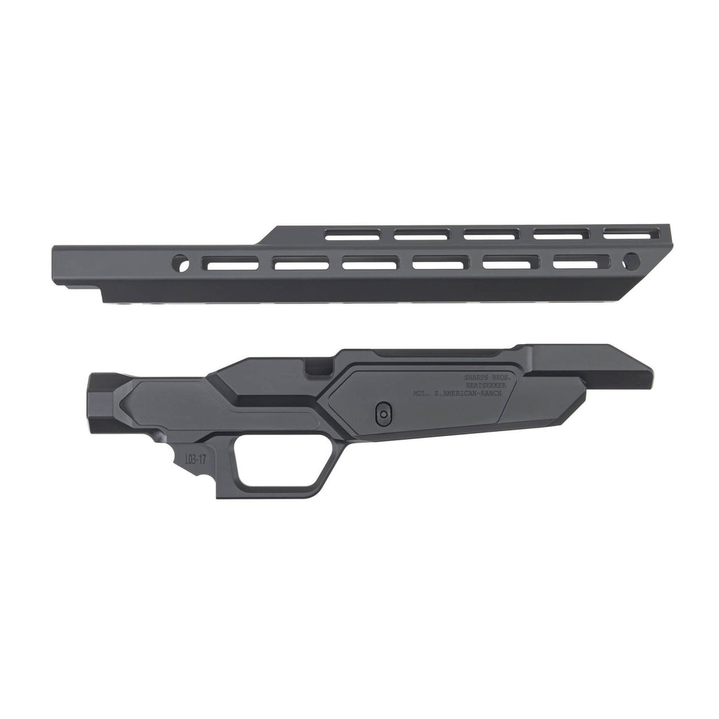 Sharps Bros. Heatseeker Chassis for Ruger American AR - Black