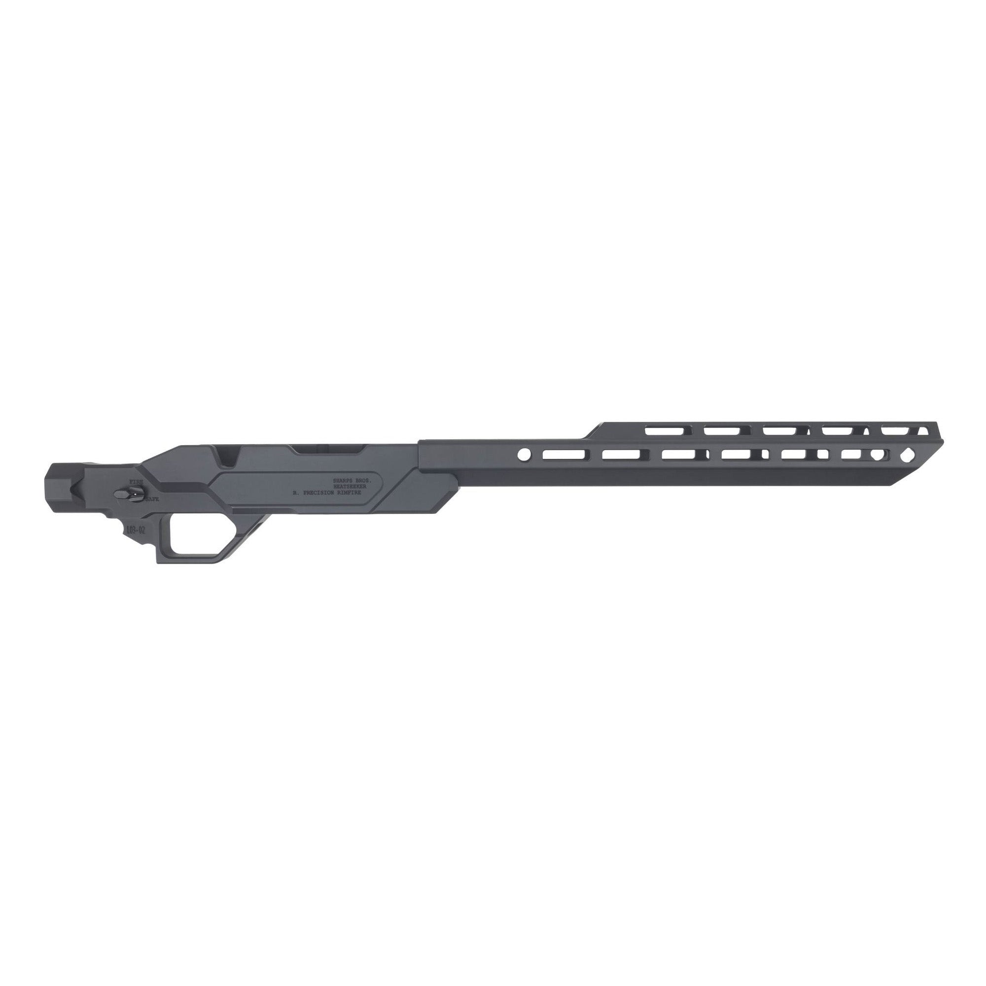 Sharps Bros. Heatseeker Chassis for Bolt Action Rifles - Black
