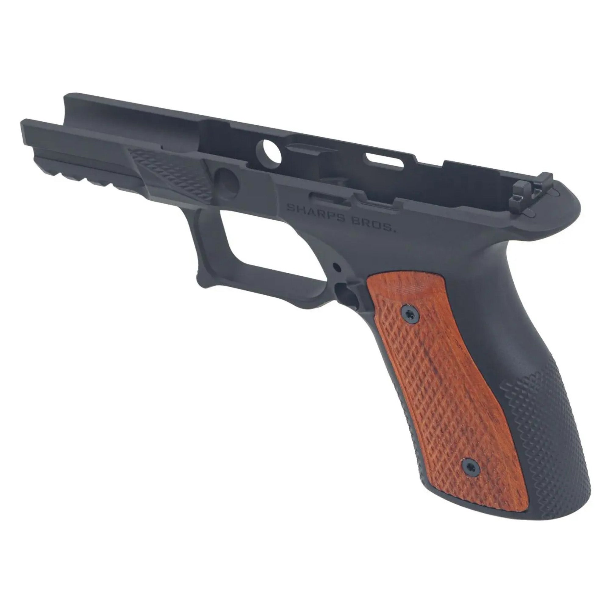 Sharps Bros. SBGM16 Echelon 9mm Grip Module with Brazilian Cherry Panels