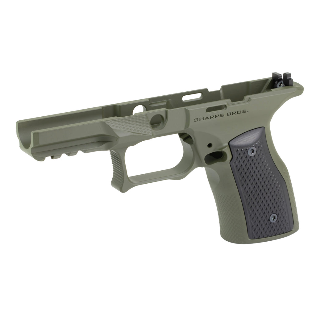 Sharps Bros. SBGM22 Grip Module for Springfield Echelon – OD Green Cerakote & Black Anodized Aluminum