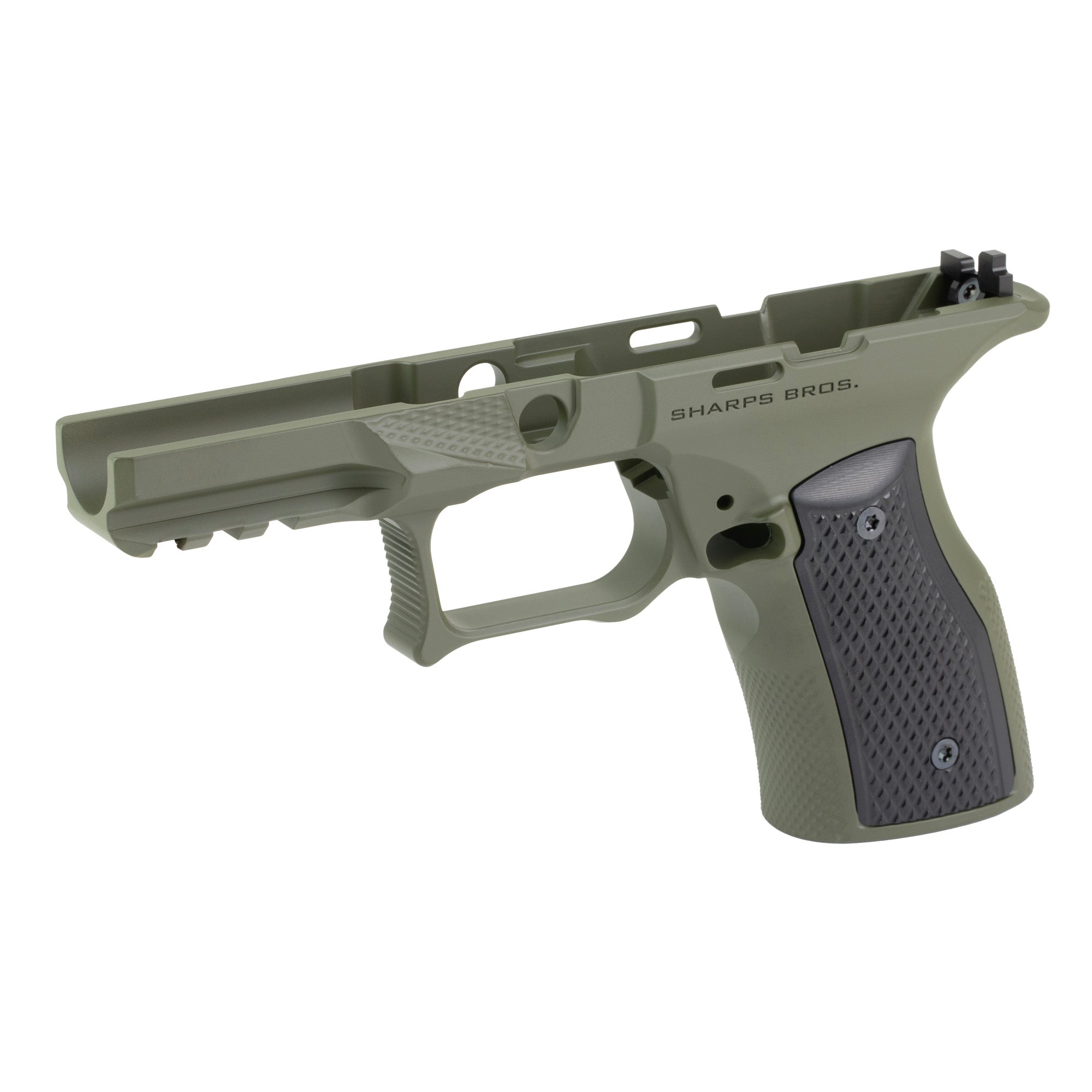 Sharps Bros. SBGM22 Grip Module for Springfield Echelon – OD Green Cerakote & Black Anodized Aluminum