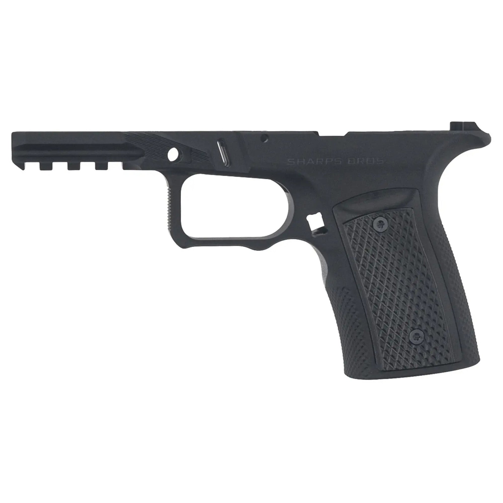 Sharps Bros. SBGM26 Ruger RXM Grip Module with Aluminum Body and Wood Panels