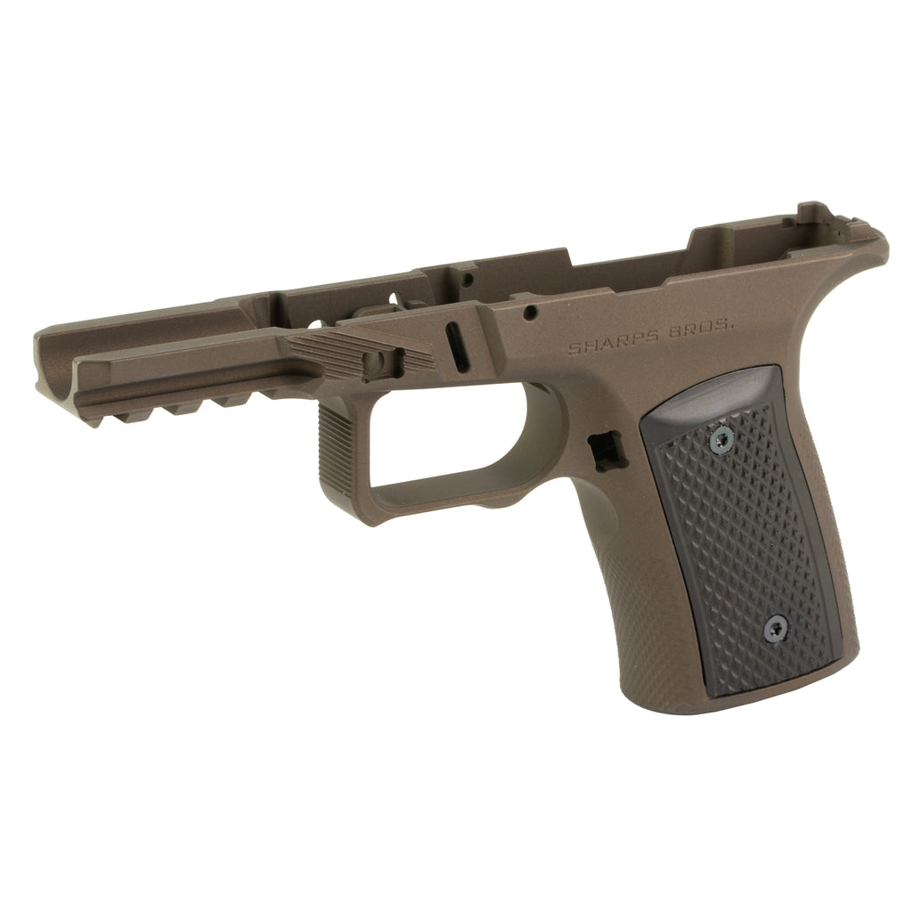Sharps Bros. SBGM27 Ruger RXM Grip Module in Bronze with Wood and Black Anodized Options