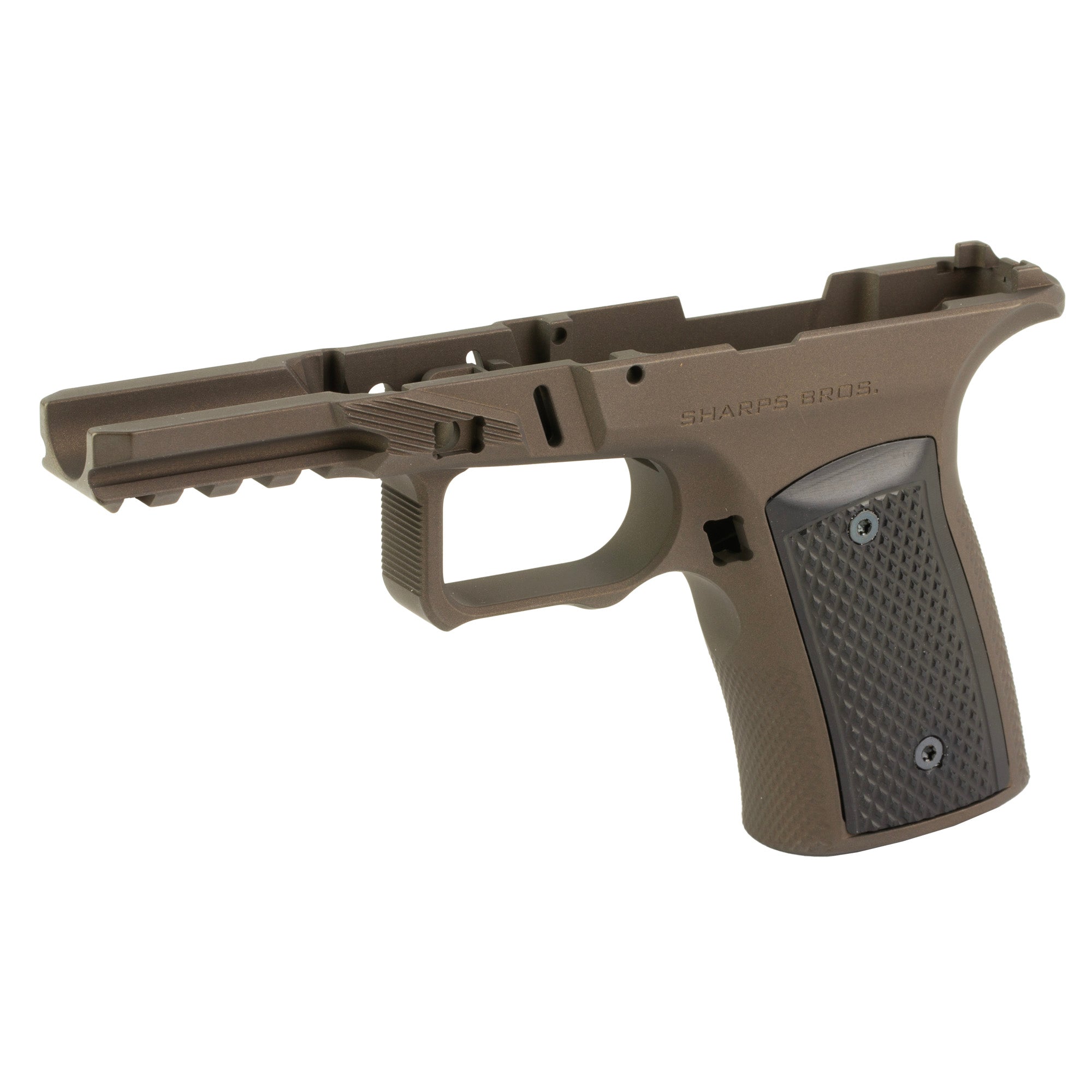 Sharps Bros. SBGM27 Ruger RXM Grip Module in Bronze with Wood and Black Anodized Options