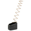 Strike Industries Aluminum Extended Magazine Plate for Glock G19 - Black (Part Number SI-EMP-AL-G19-BK)