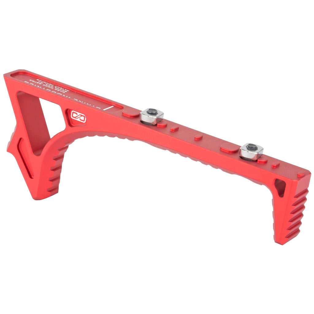Strike Industries Link Curved Foregrip Red – M-LOK and Keymod Compatible Tactical Grip