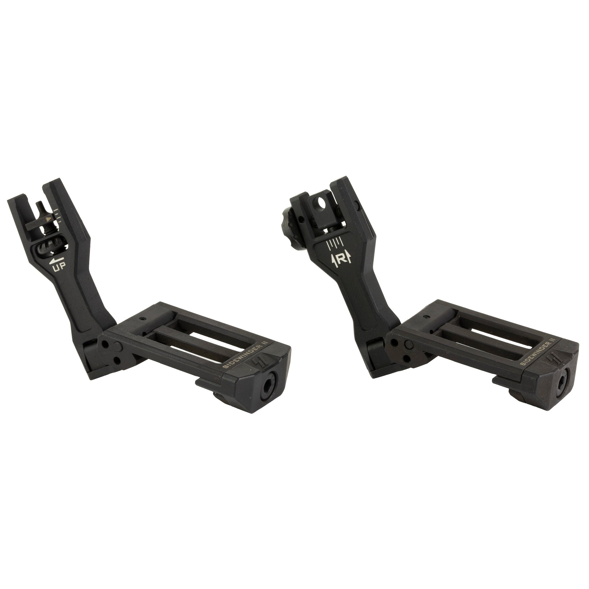 Strike Industries Sidewinder II Backup Iron Sights for Tactical and Shooting Applications