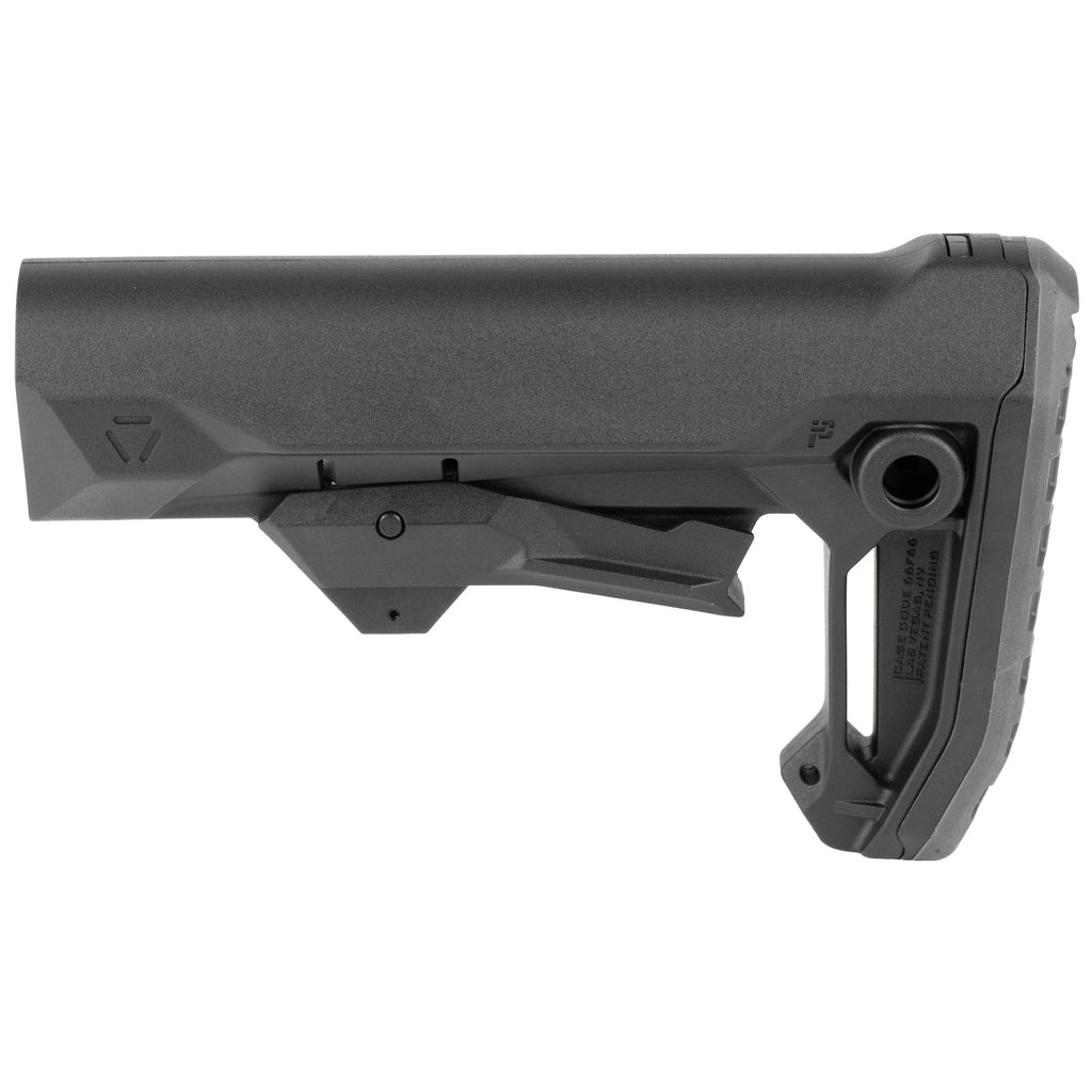 Strike Industries MOD2 Stock Black – Adjustable Rifle Stock with Wider Cheek Rest and Rubber Buttpad