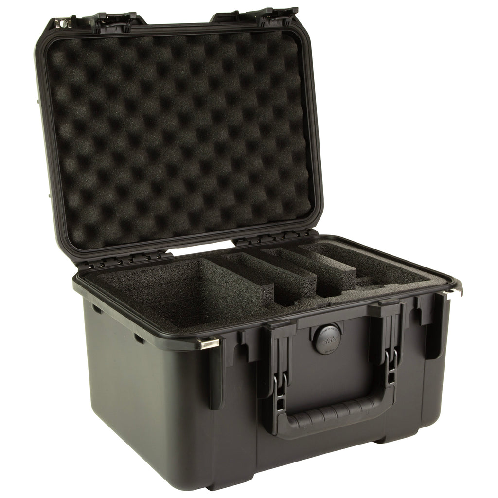 SKB Sports iSeries 1510-9 2-Gun Pistol Case with Foam Interior and Magazine Slots