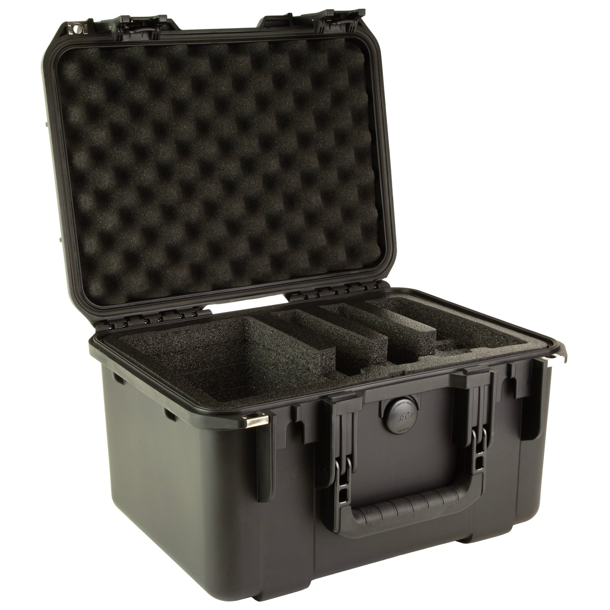 SKB Sports iSeries 1510-9 2-Gun Pistol Case with Foam Interior and Magazine Slots
