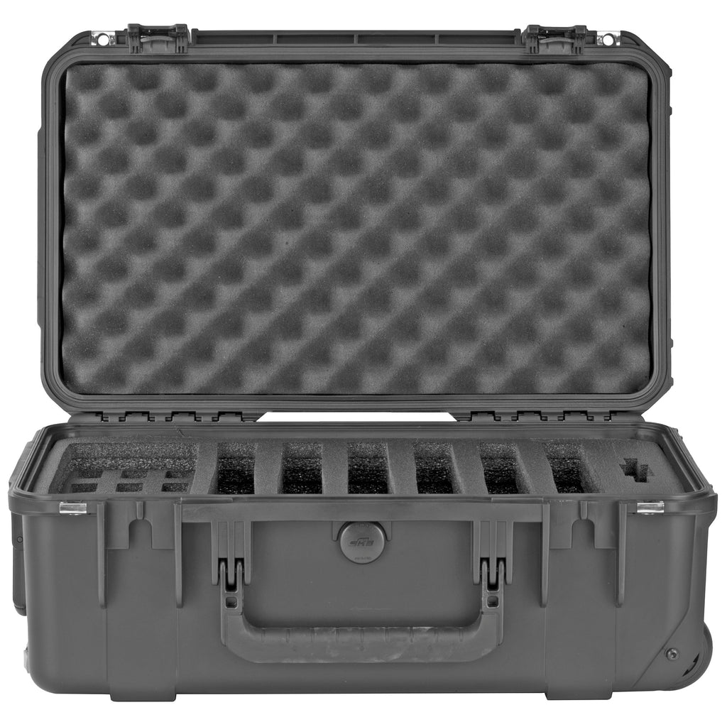 SKB Sports iSeries Handgun Case for 6 Pistols - Black, Polypropylene Copolymer