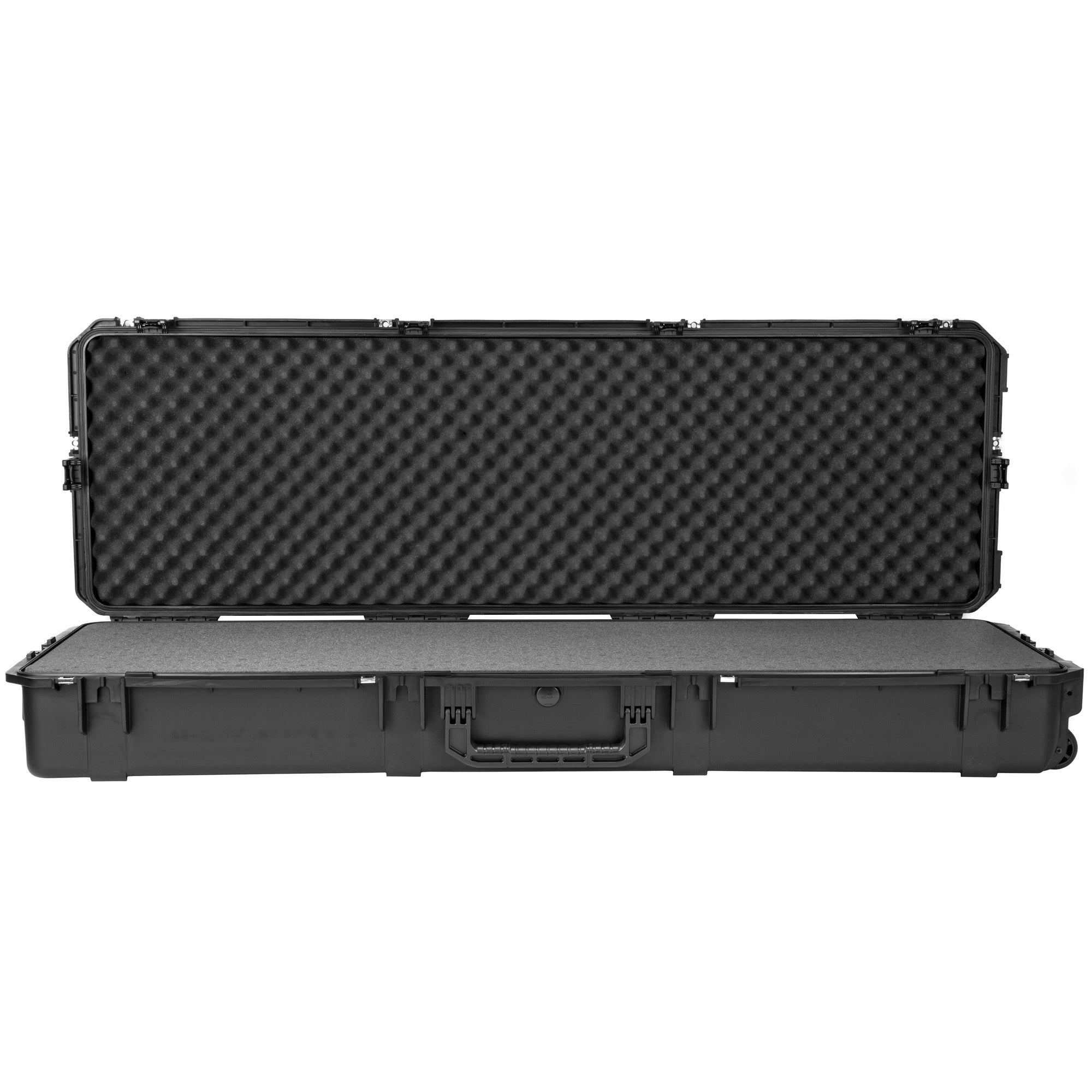 SKB Sports 3I-Series Double Rifle Case – 60x18x8 Inches, Black Molded Polymer Transport Case