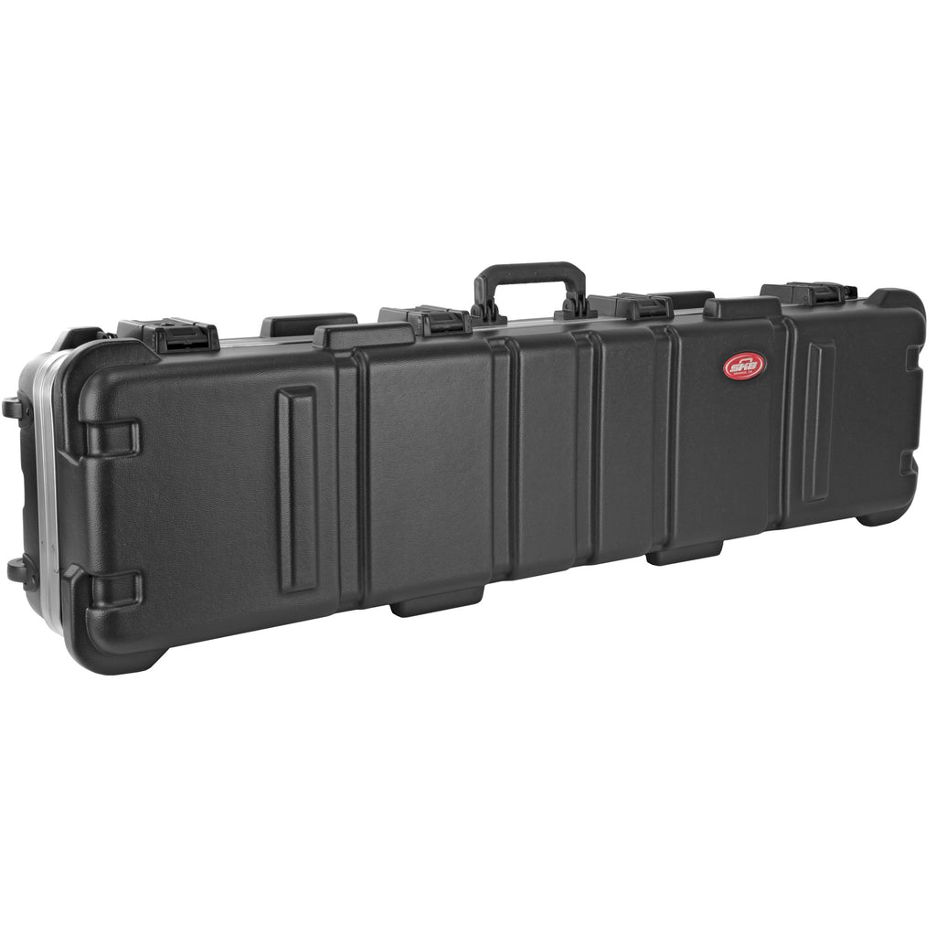 SKB Sports 2SKB-5009 Double Rifle Case with Wheels - Black, 50 x 9.5 x 6 Inches