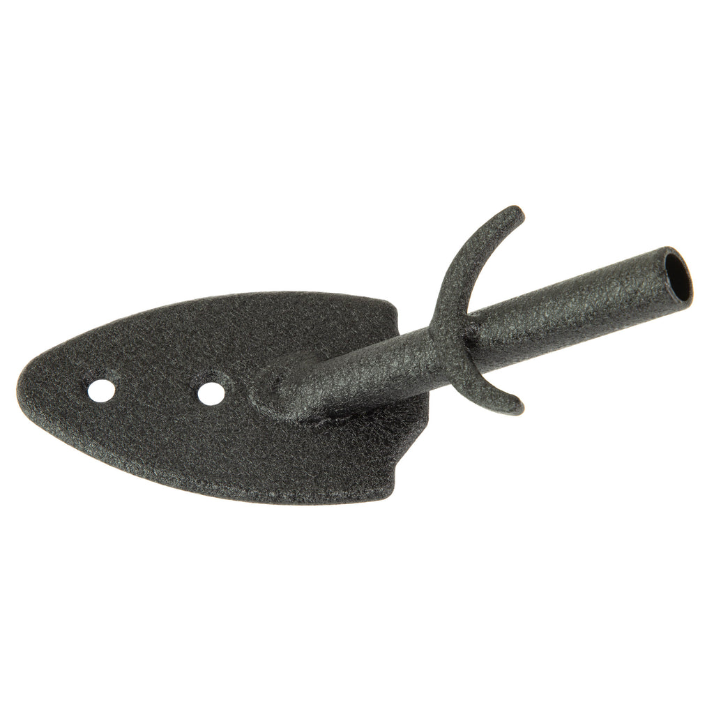 Skull Hooker Flush Wall Mount in Black | Model SKH-FWM-BLK for Trophy Display