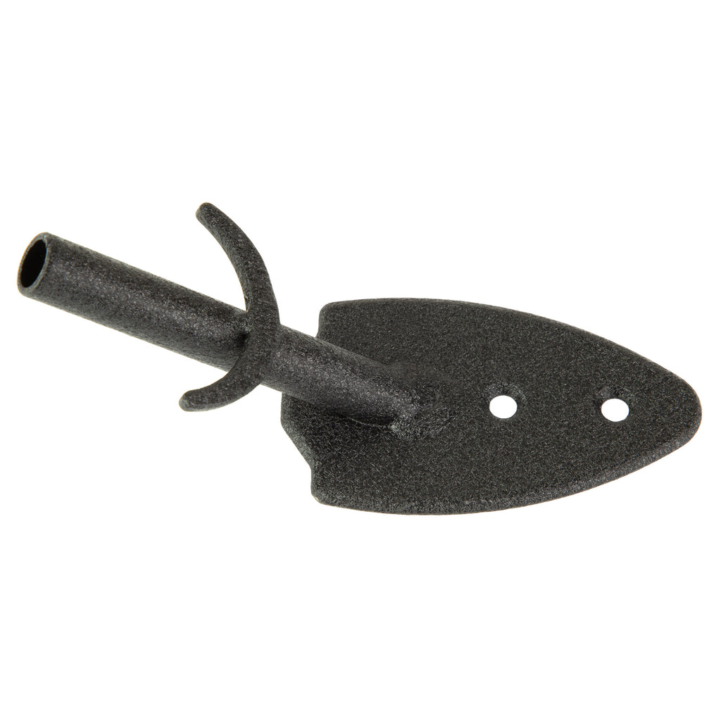 Skull Hooker Flush Wall Mount in Black | Model SKH-FWM-BLK for Trophy Display