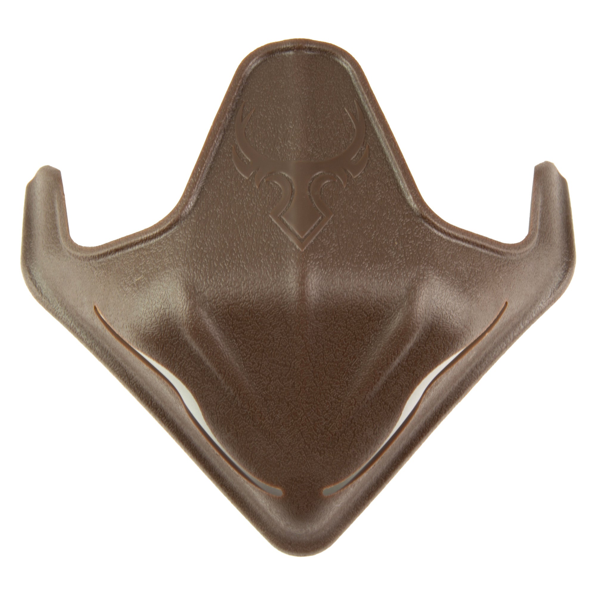 Skull Hooker Skull Cap in Brown – Wall Mount Trophy Cover for Small to Mid-Sized Game