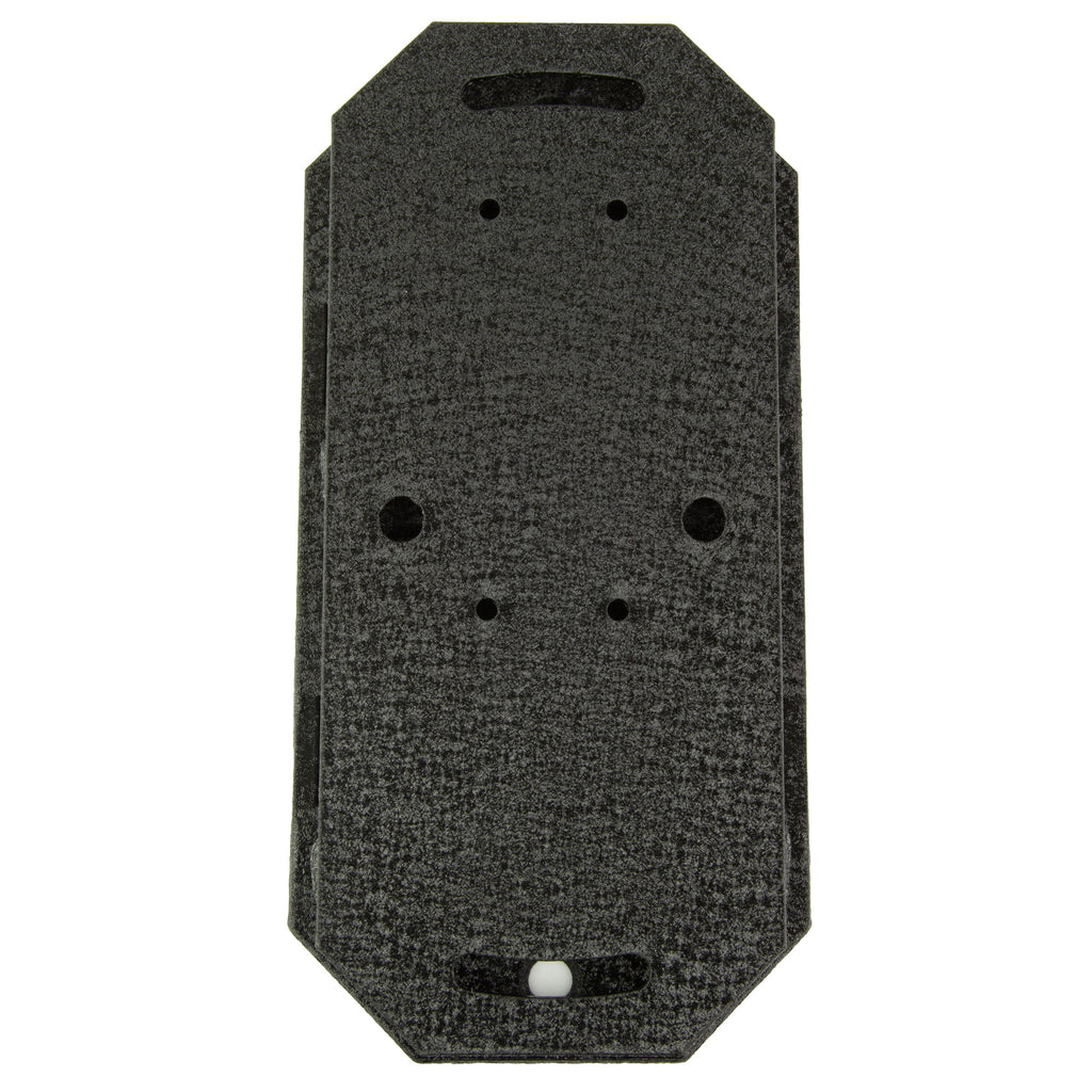 Skull Hooker Large Shoulder Flush Mount Wall Mount in Black – Model SKH-SFML-BLK