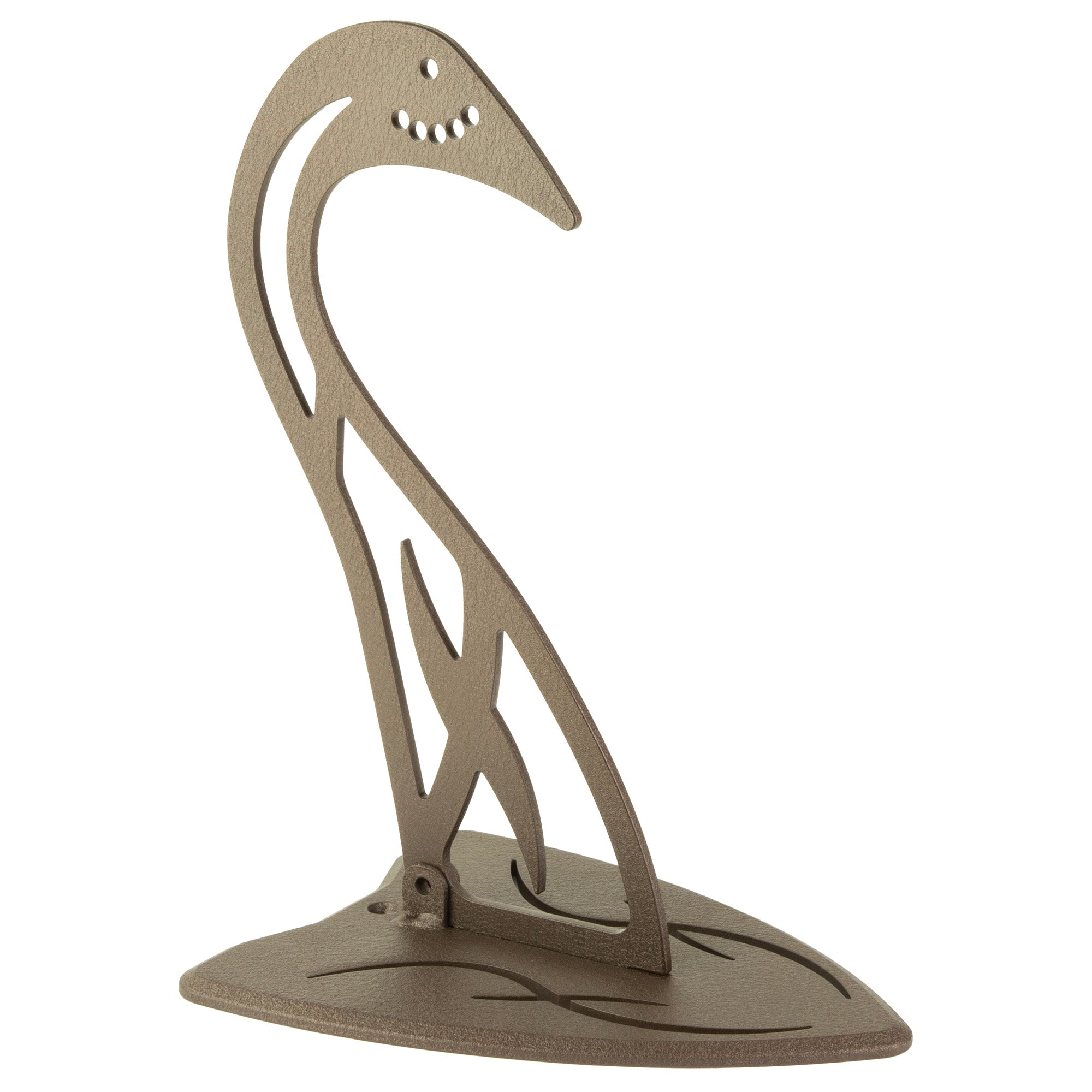 Skull Hooker Table Hooker Wall Mount Trophy Display in Robust Brown